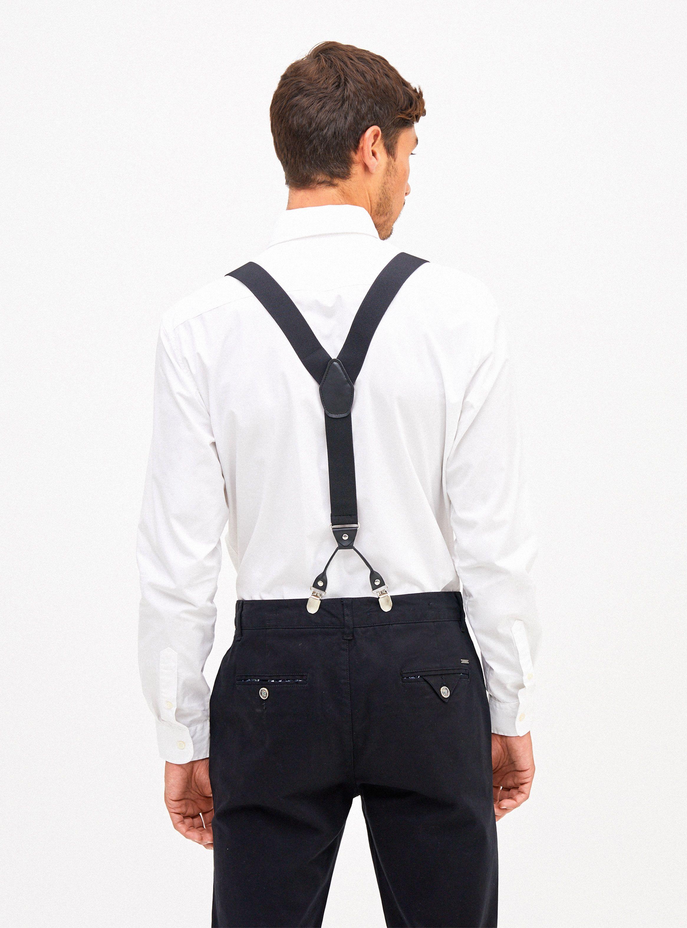 Suspensor Negro Liso 35 cm-1