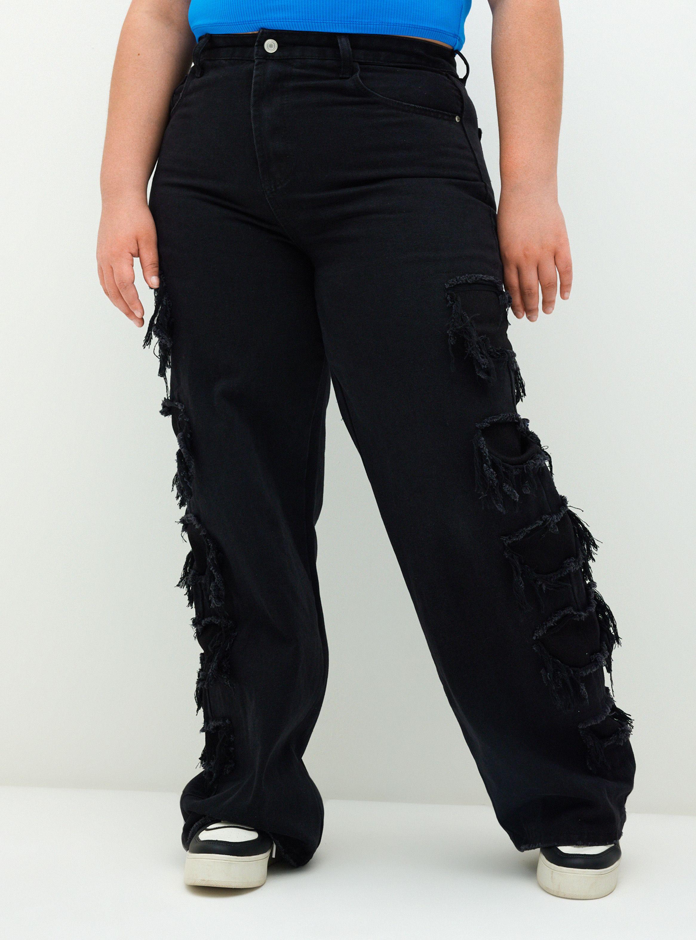 Jeans con Roturas A Los Costados-4