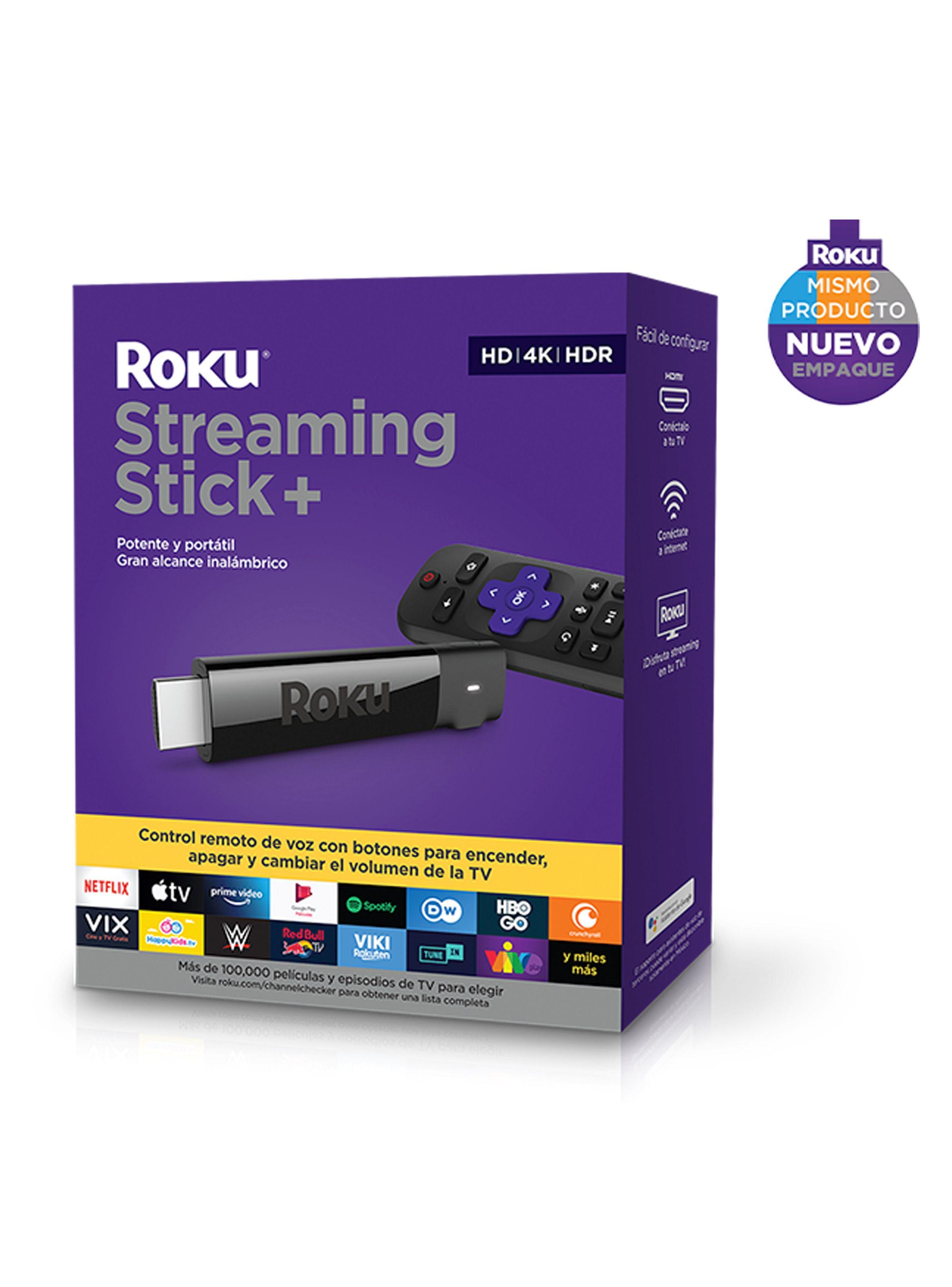 Streaming Roku Stick+ HD 4K y HDR-0
