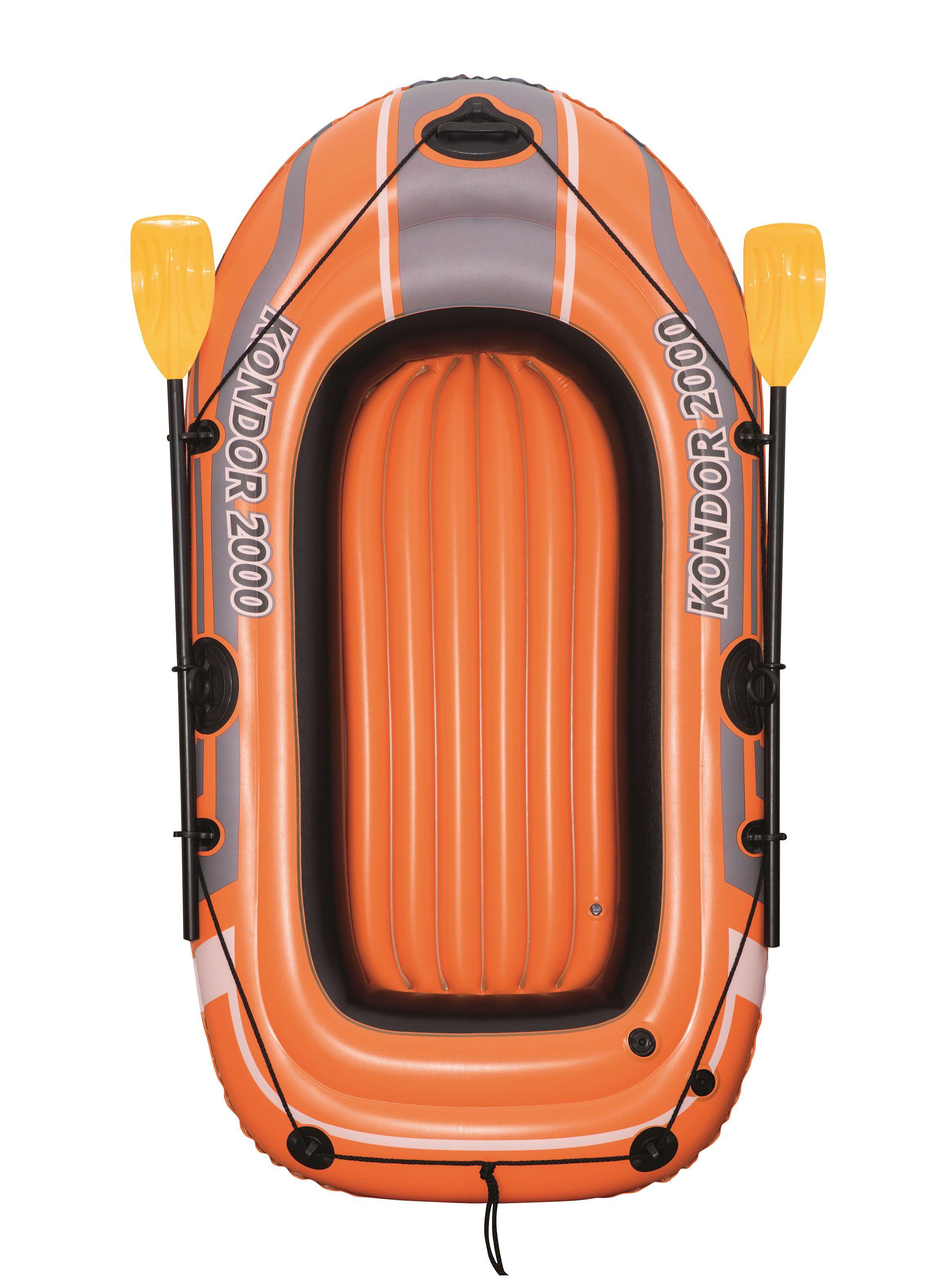 Bote Inflable con Remos Kondor 2000-1