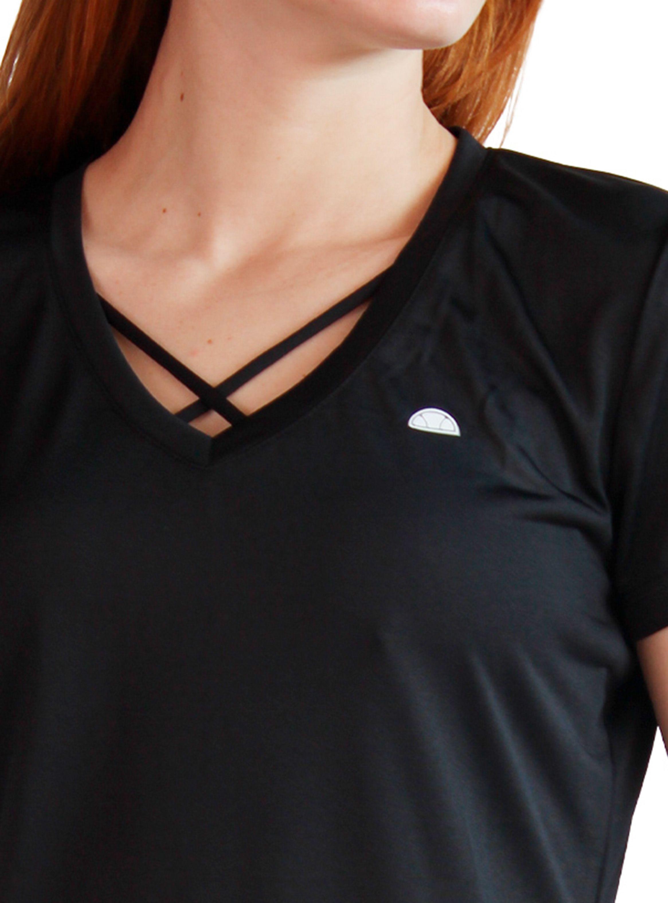 Polera Ellesse Ellesse Ágata Mujer Negro-2
