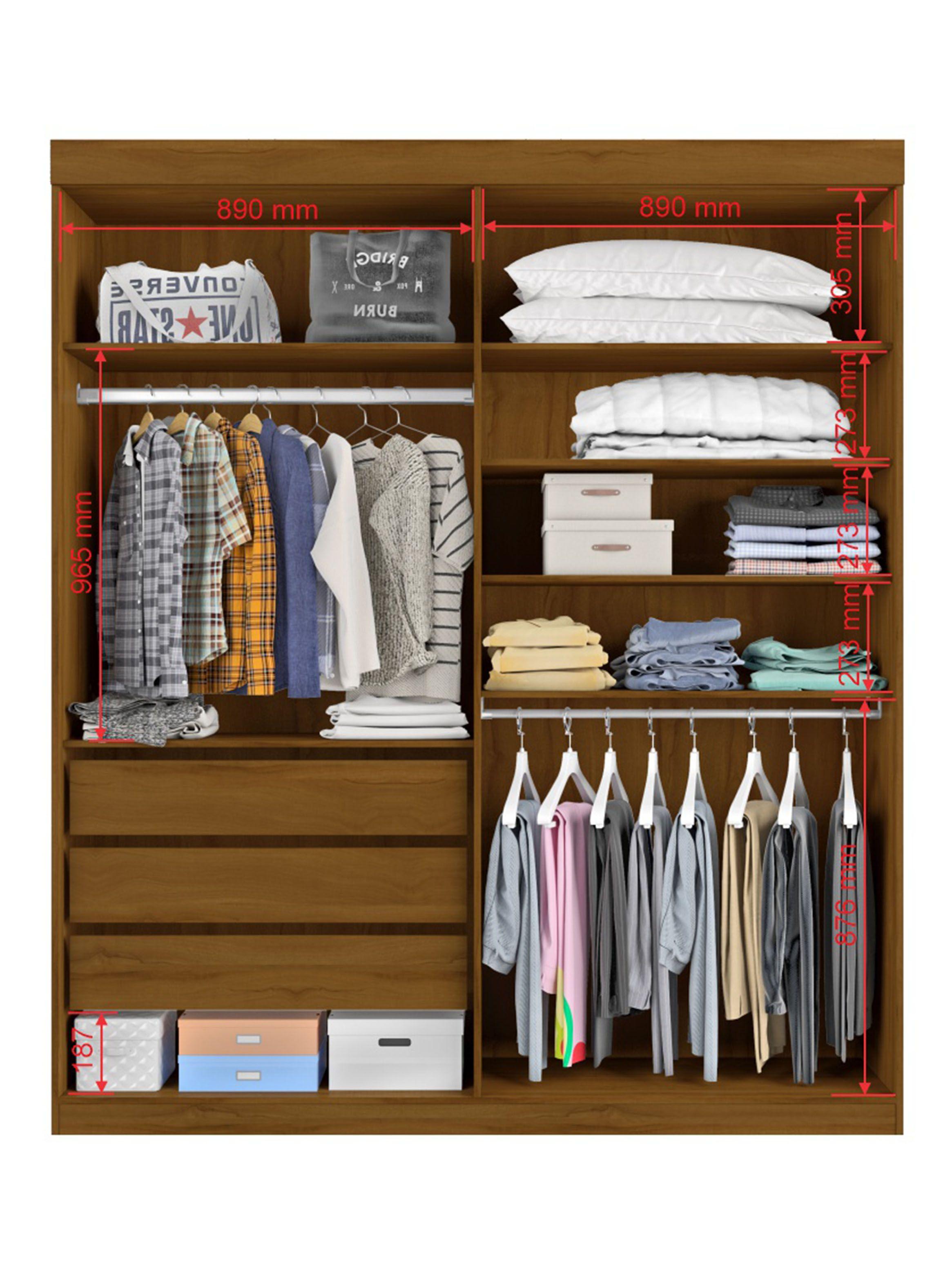 Clóset 4 Puertas Itagua Café-1