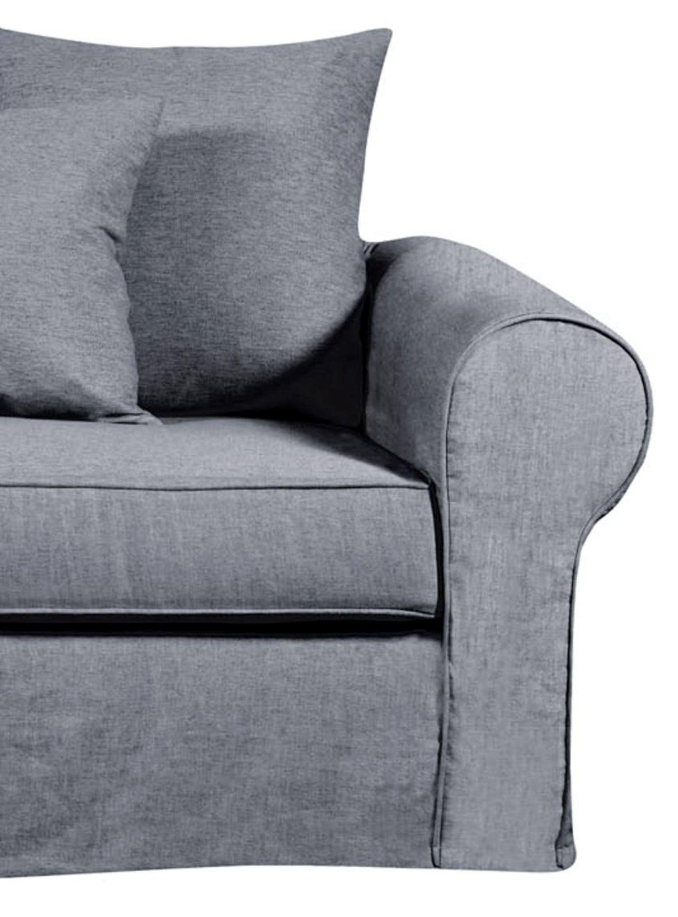 Sofá Amadea Lino Algodón 3 Cuerpos-3