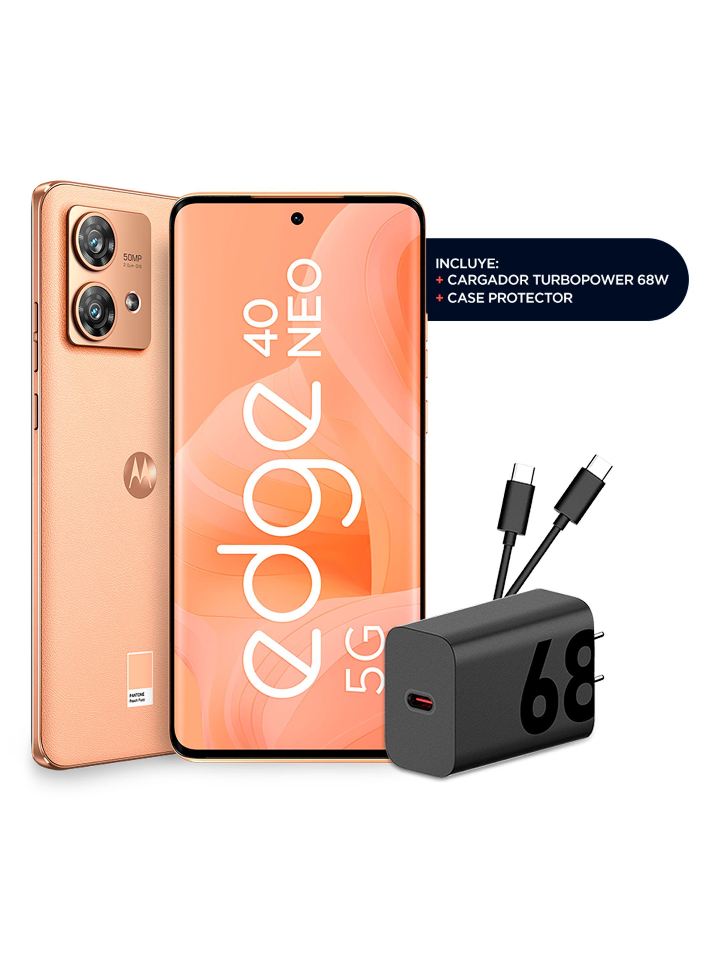 Smartphone Edge 40 Neo 256GB 6.5" Peach Fuzz Liberado-1