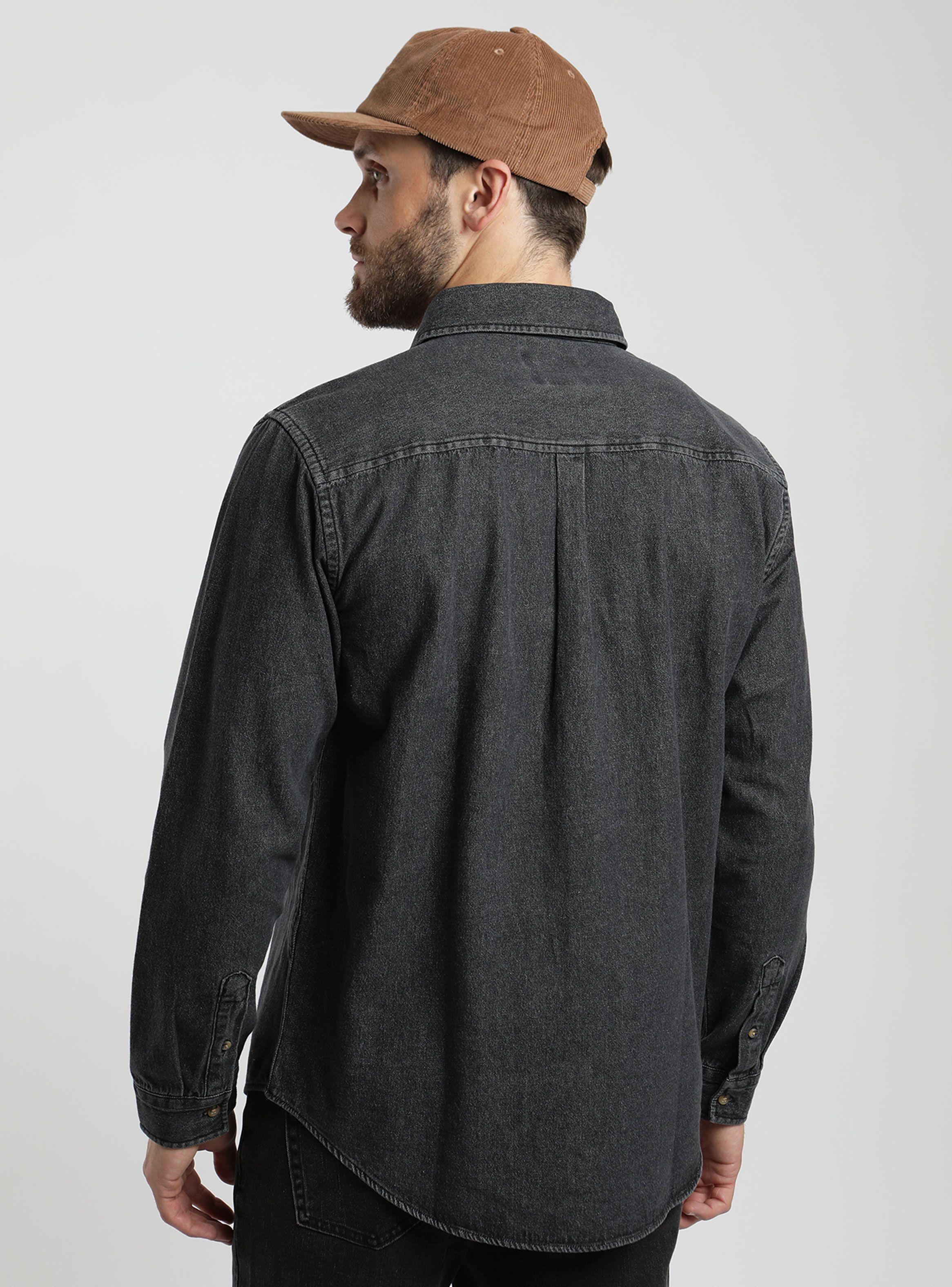 Camisa Ml Denim Graf-1