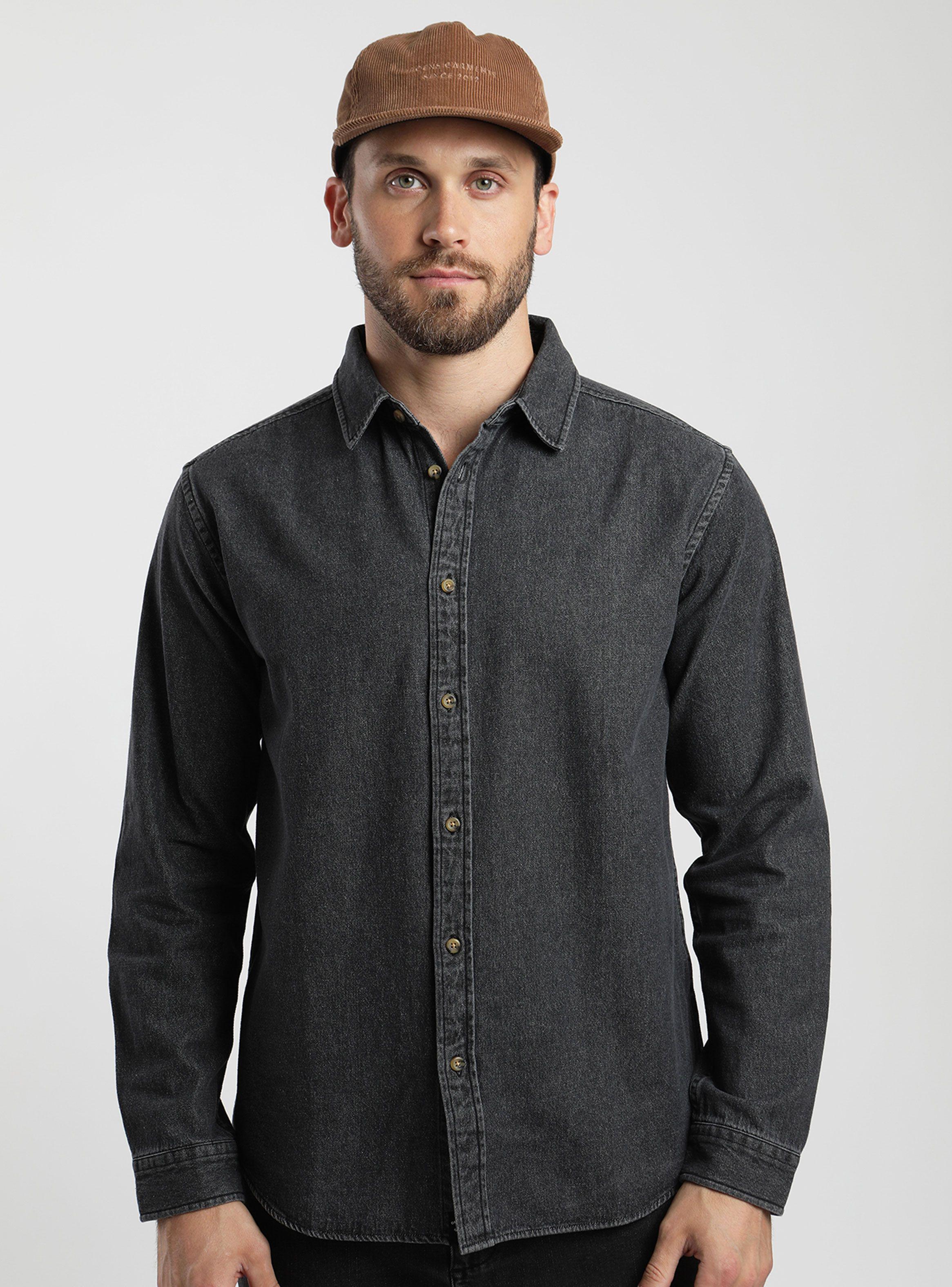 Camisa Ml Denim Graf-0