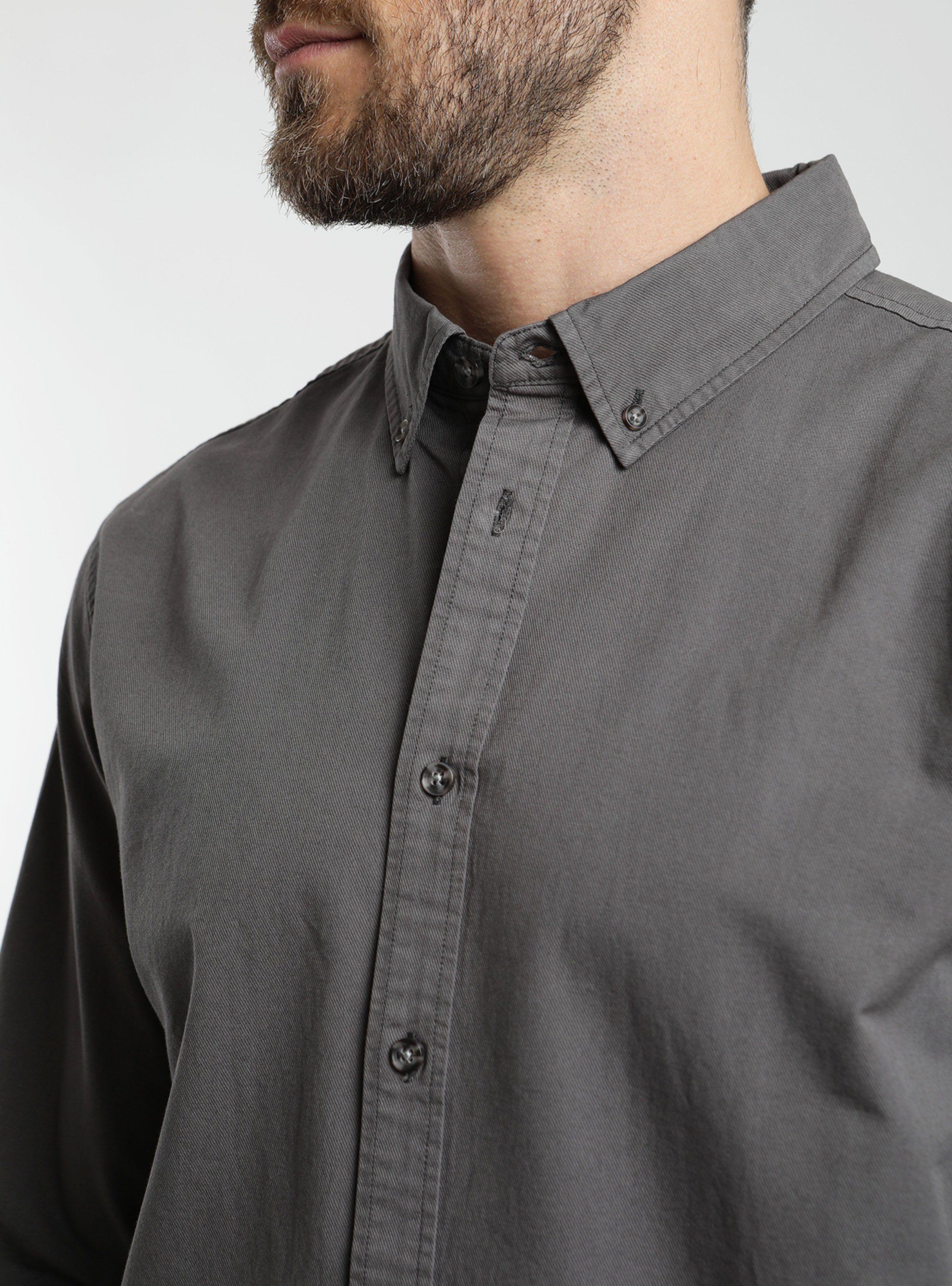Camisa Manga Larga Sarga-2