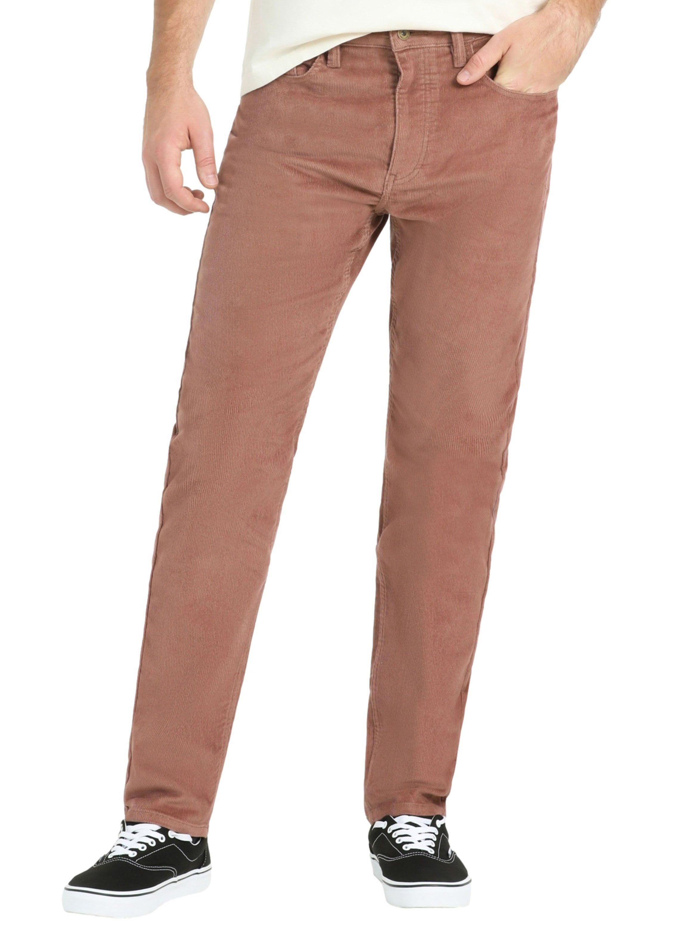 Pantalón Cotelé Tiro Medio-0