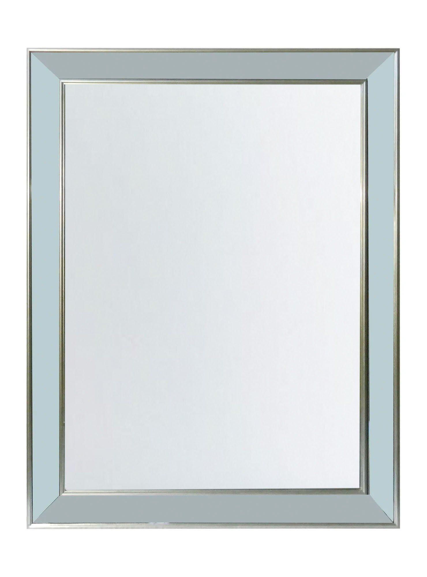 Espejo Attimo Borde Plateado 60 x 80 cm-0