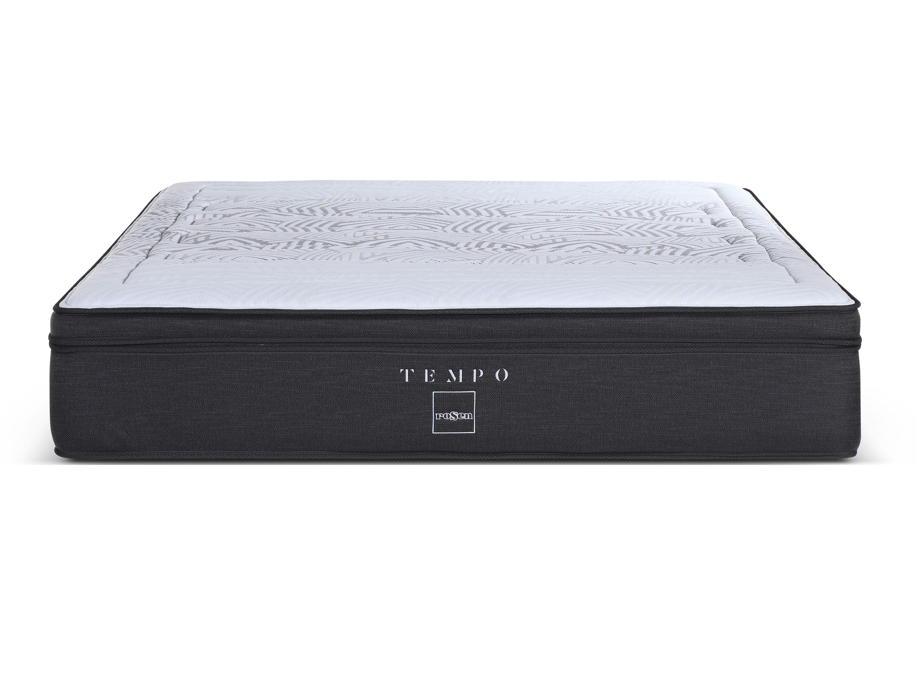Cama Europea Tempo 2 Plazas Base Dividida + Set Muebles Issey Grafito + Cómoda Baker Grafito-1