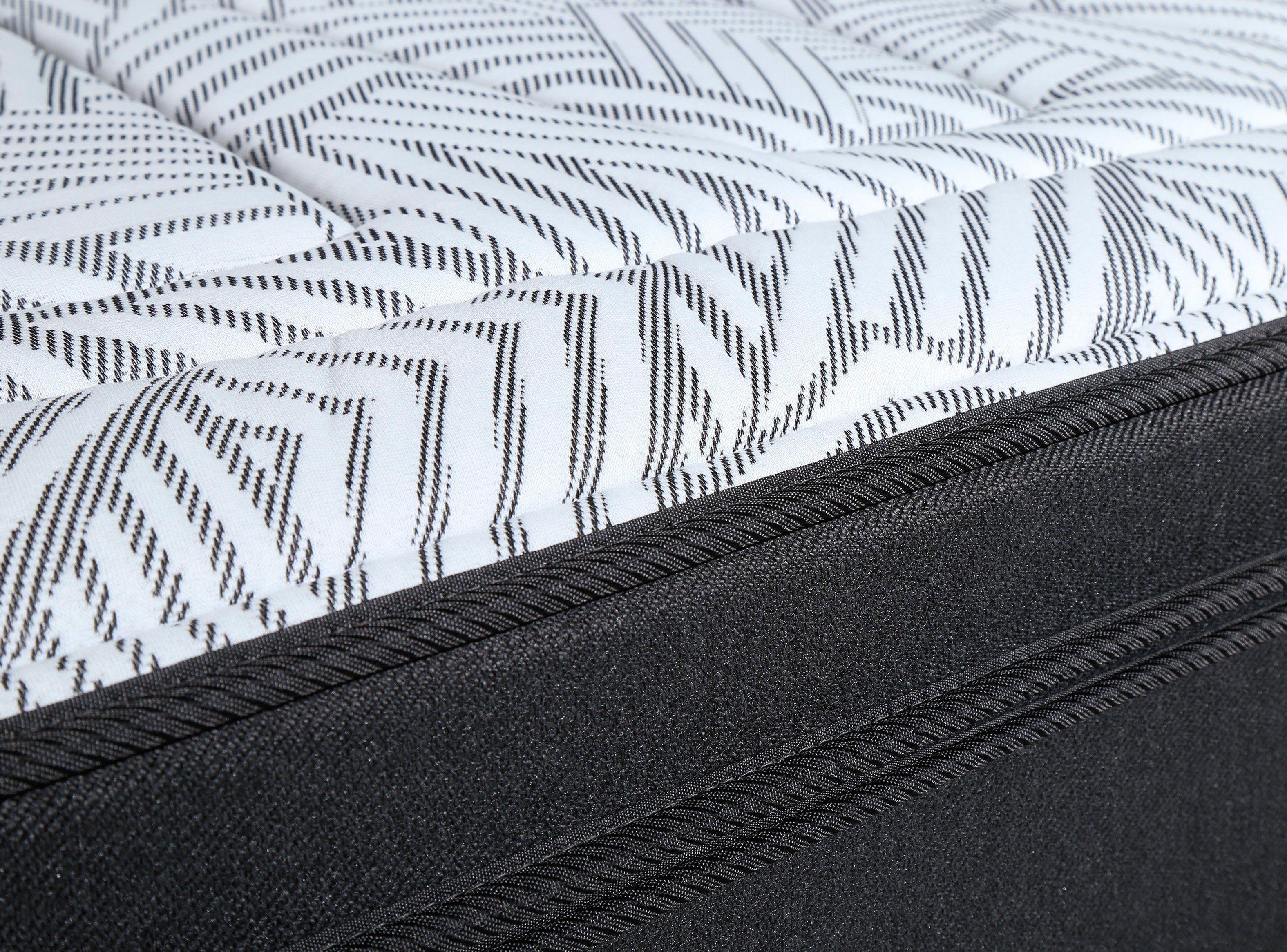 Cama Europea Tempo King + Set Muebles Issey Grafito + Cómoda Baker Grafito-2