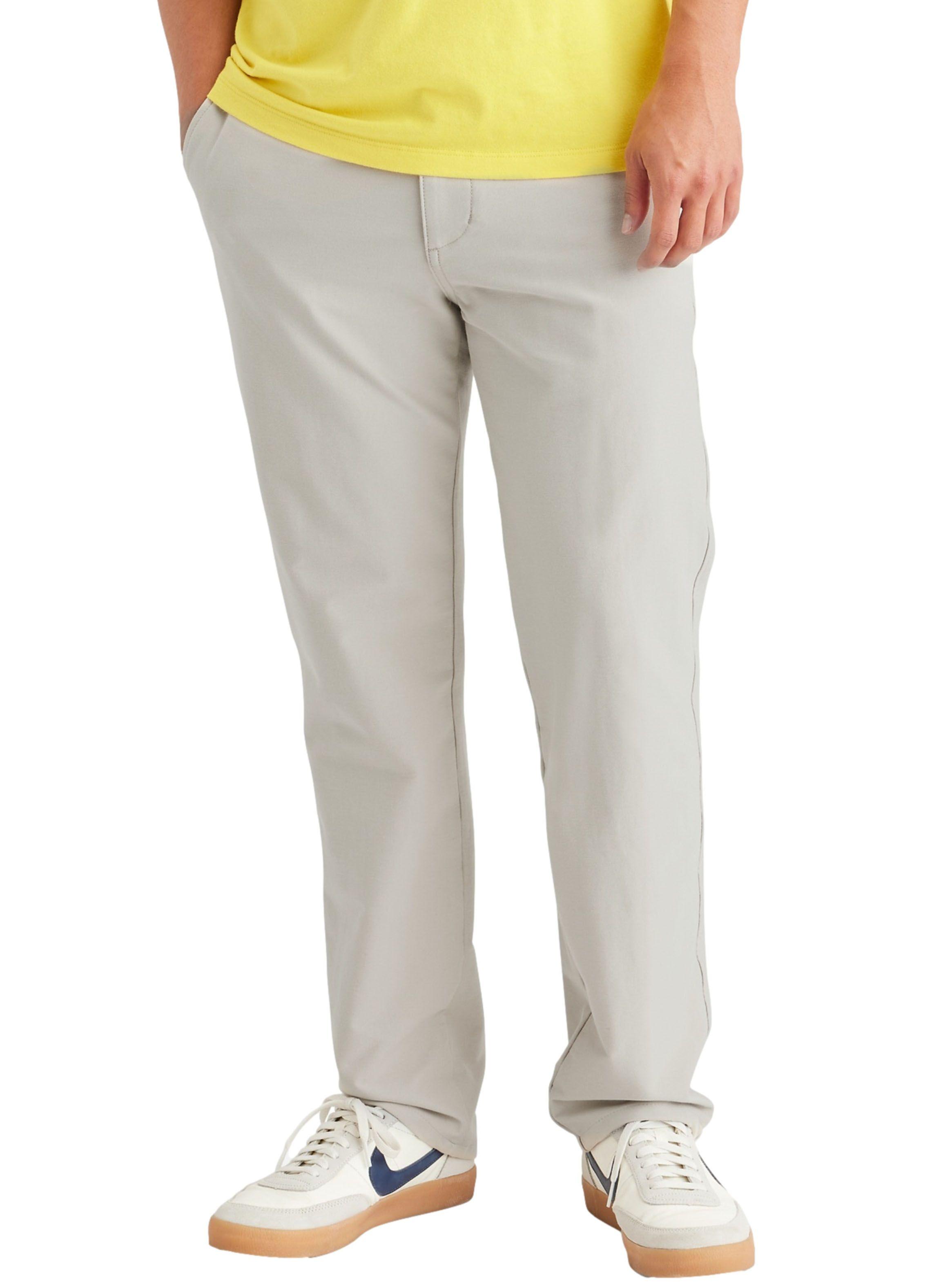 Pantalón Tiro Medio Slim-0