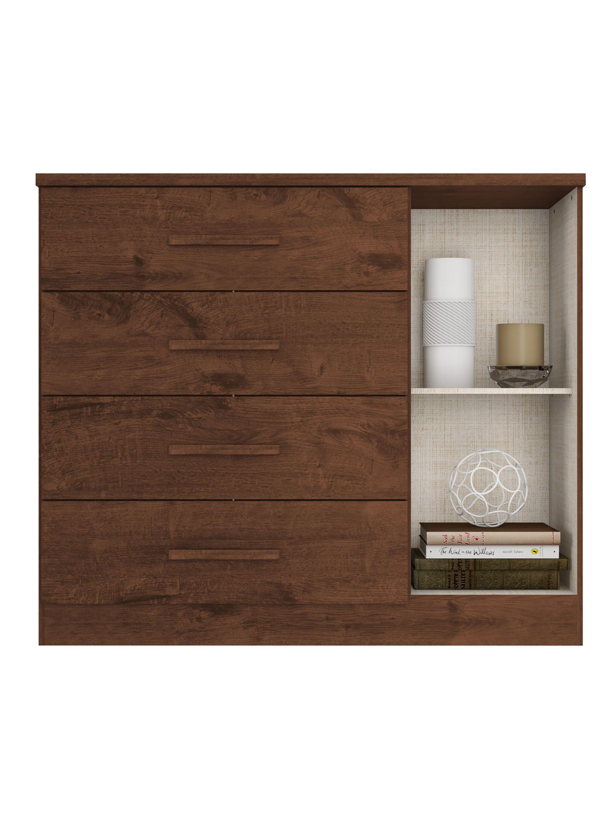 Cómoda con Puerta Zanzini Café-2