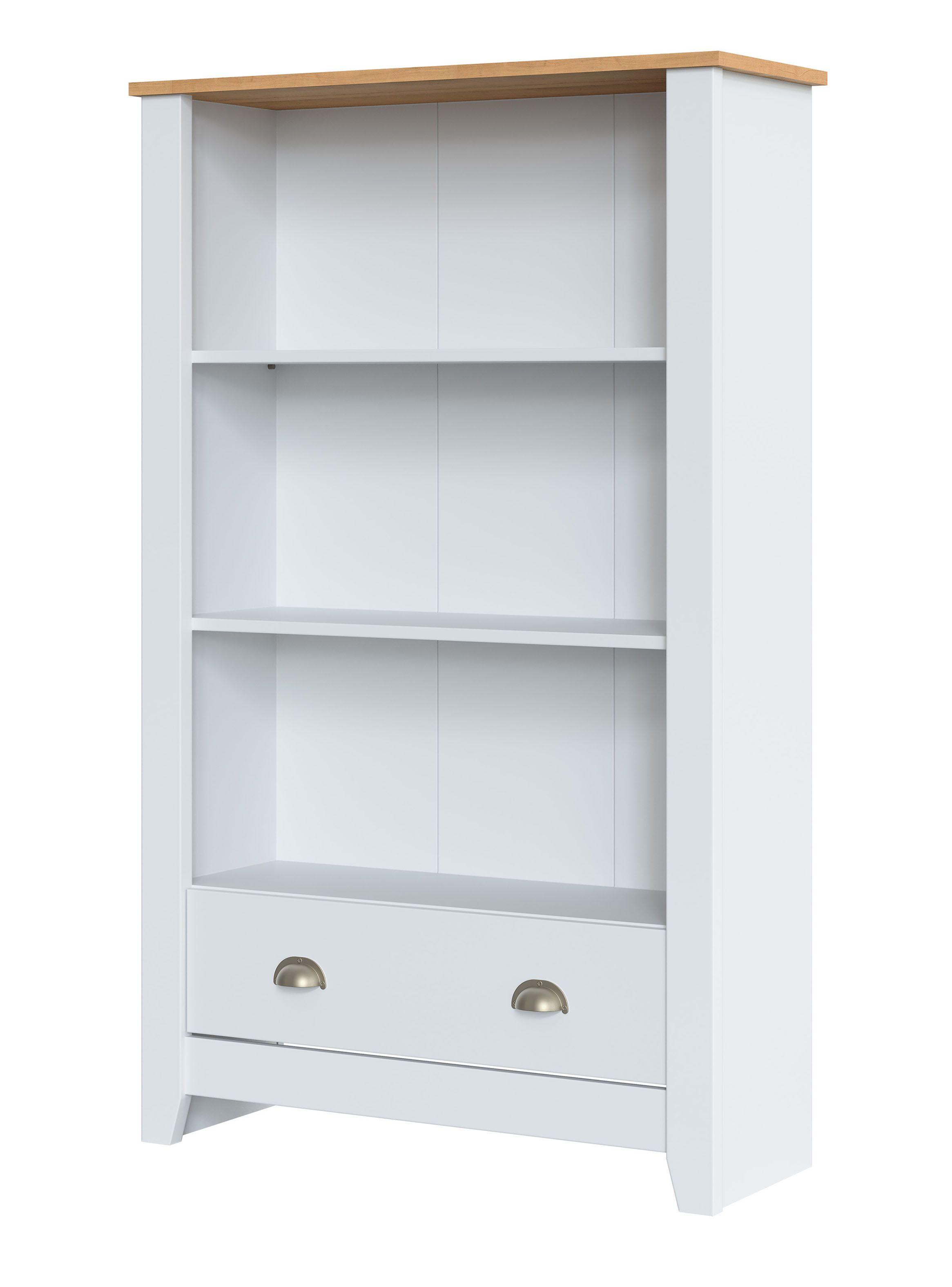 Estante Ludlow Blanco Miel-2