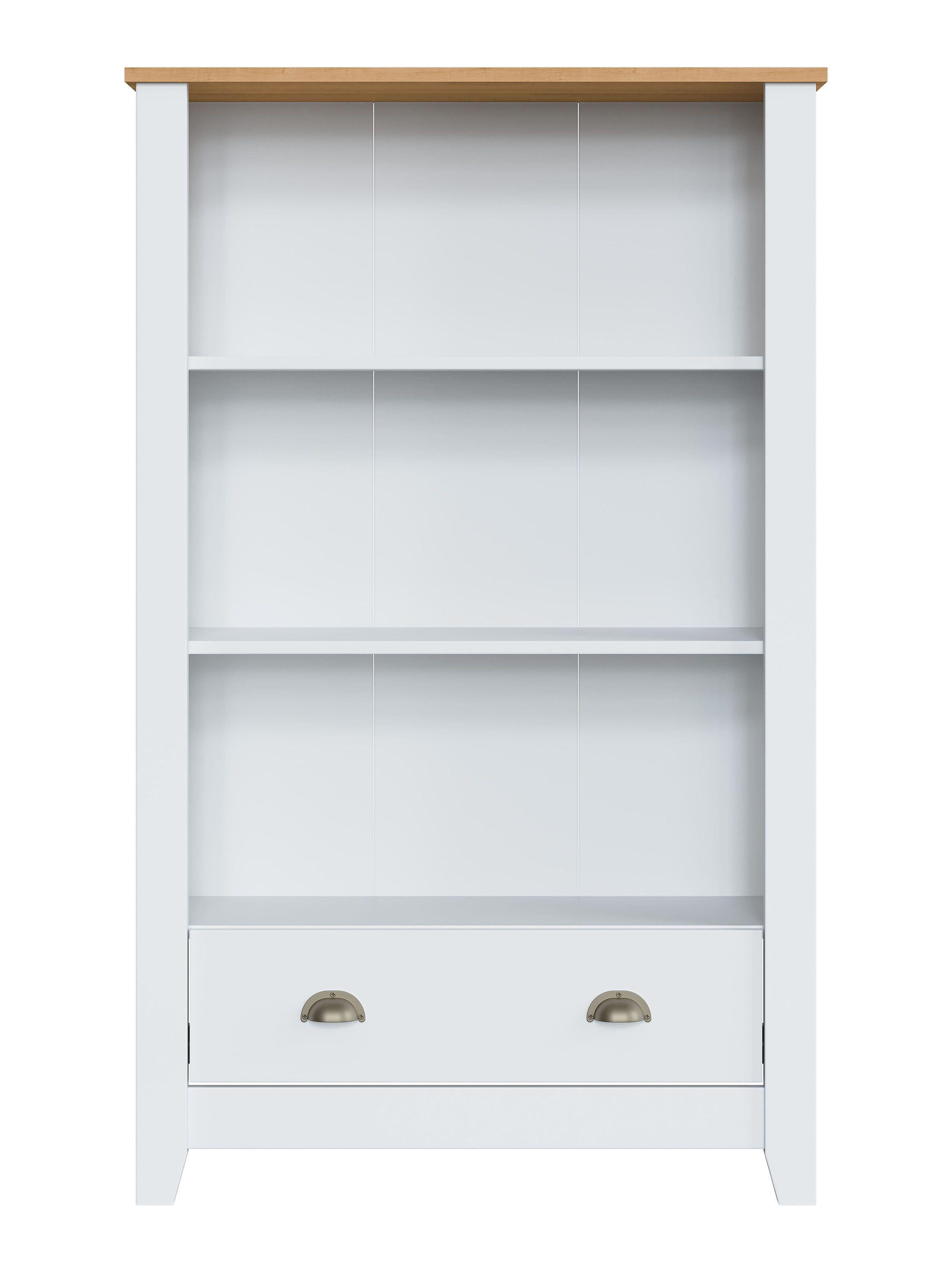 Estante Ludlow Blanco Miel-0