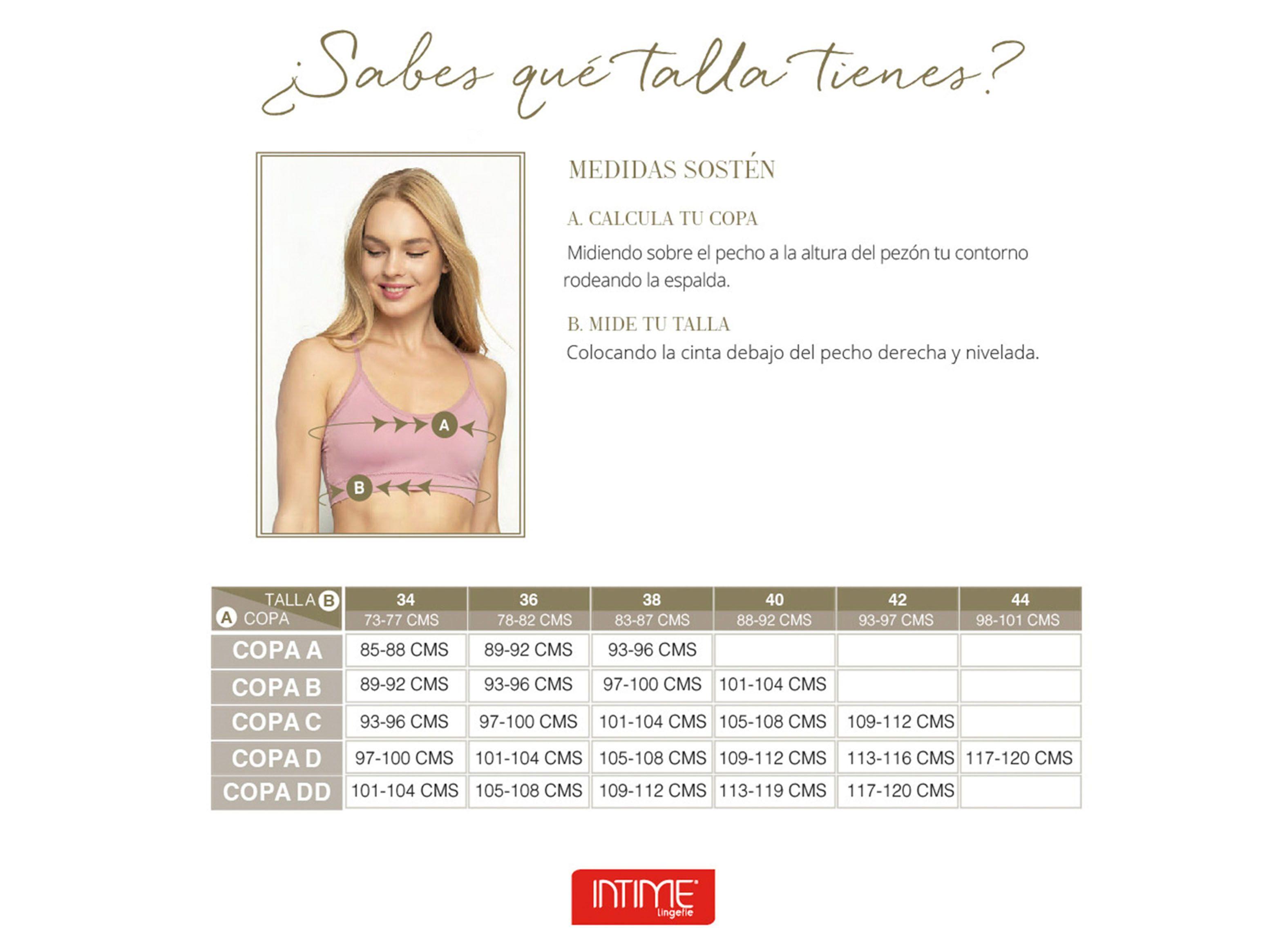 Pack Intime 2 Sostén Básico Copa B-4