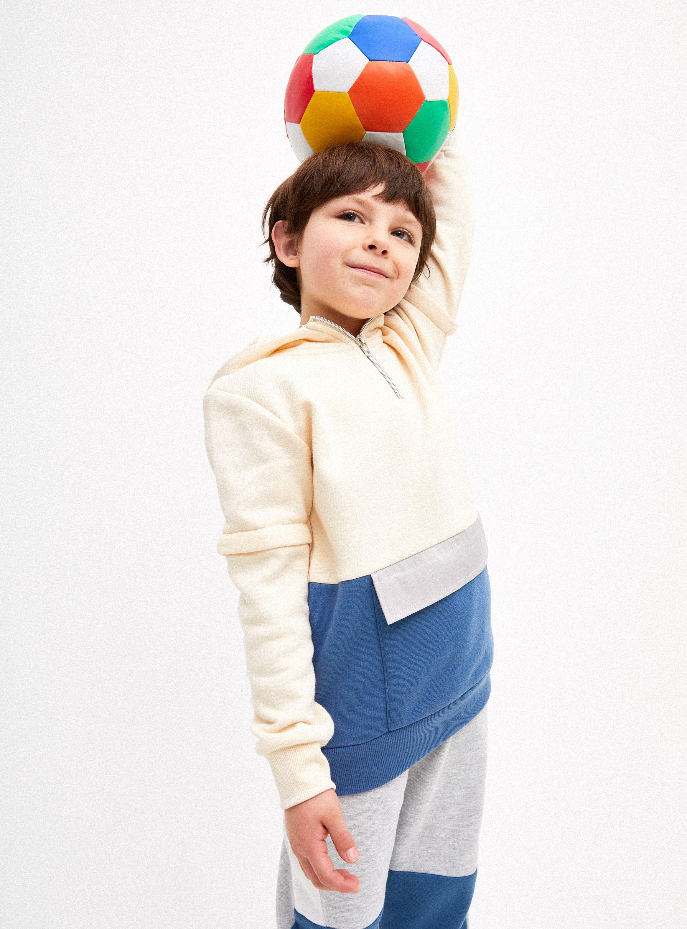 Polerón Medio Cierre Versátil Niño-0