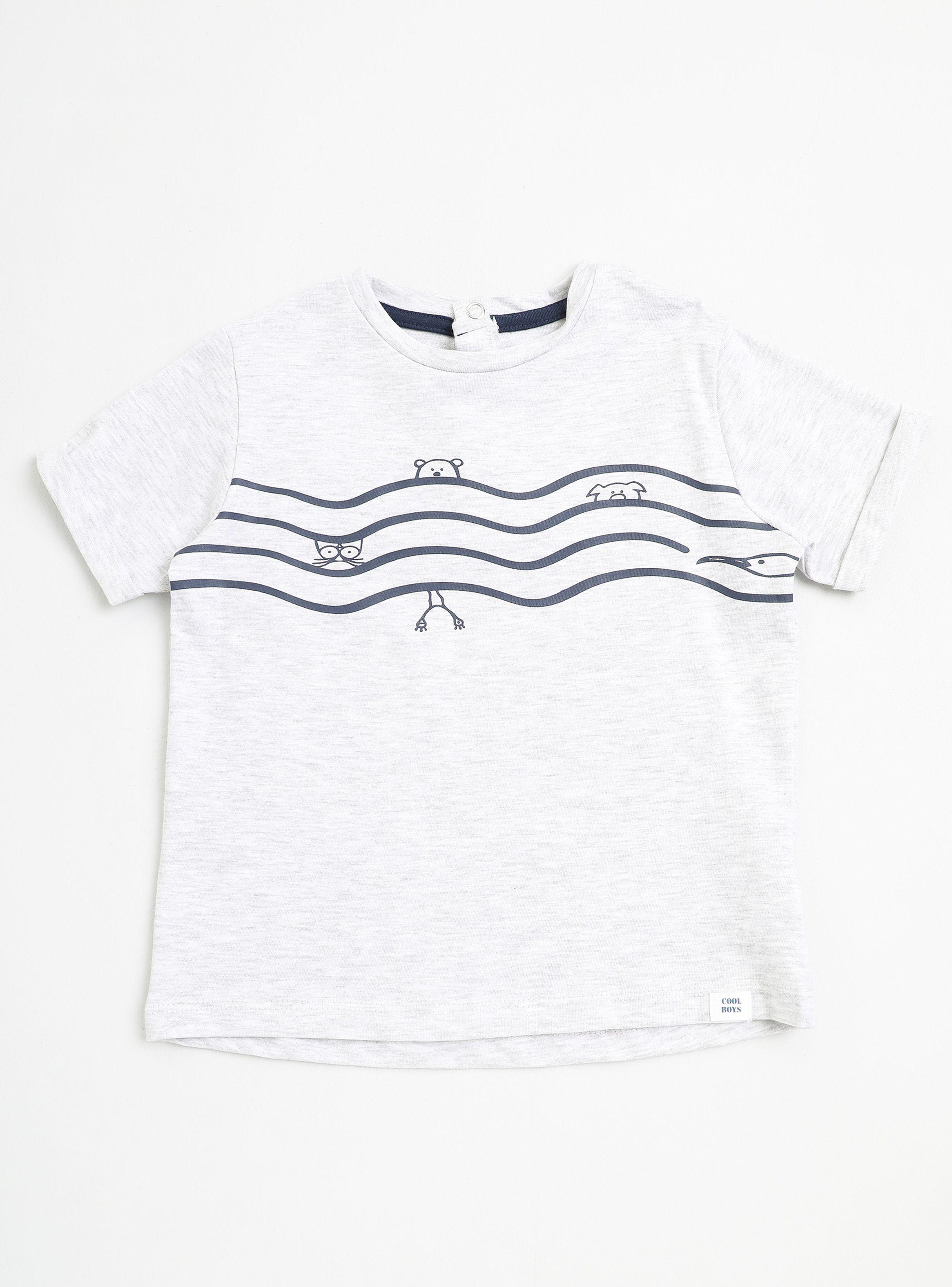 Polera Básica Manga Corta Niño-0