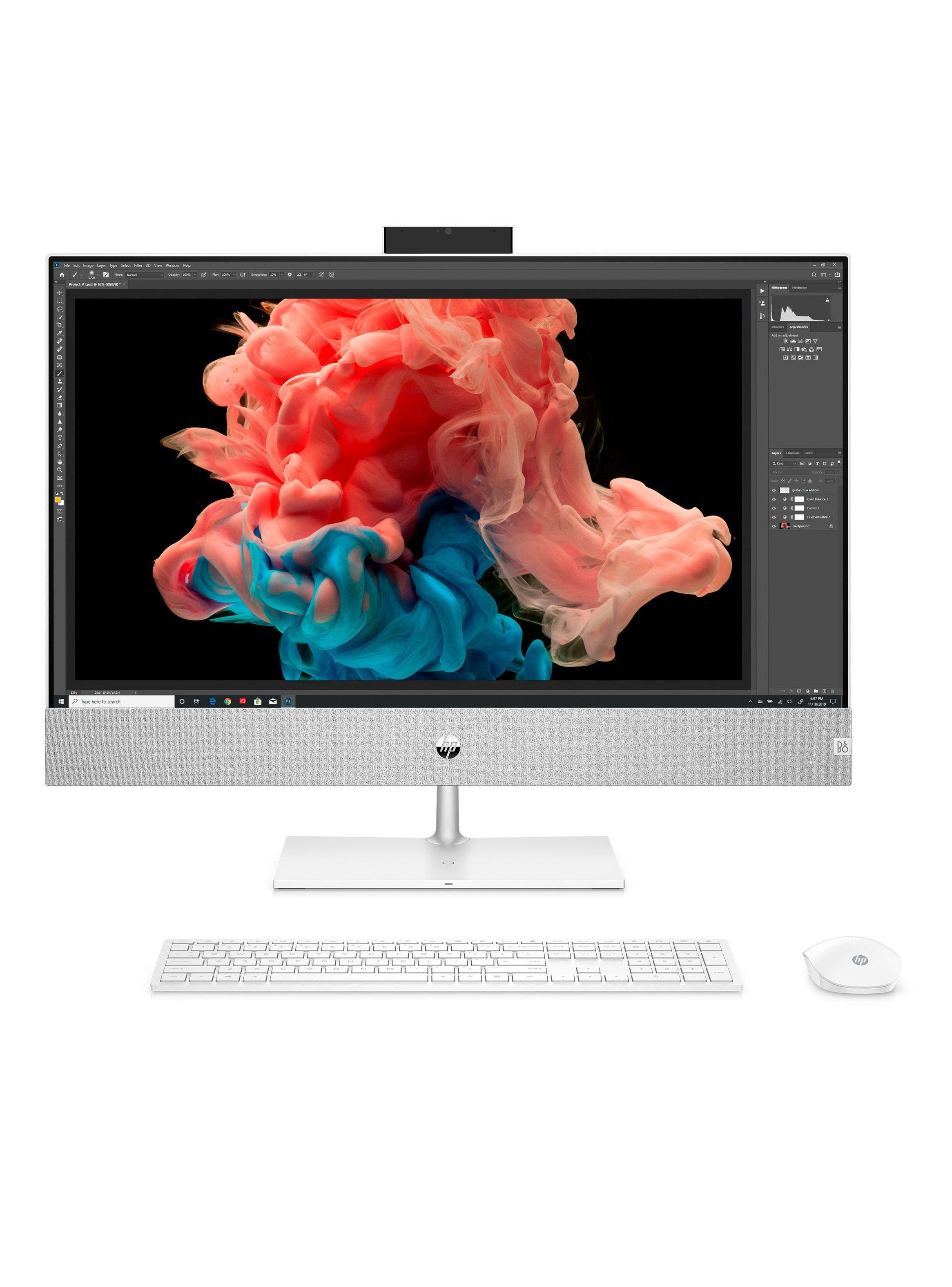 All in One Pavilion 27-ca0001la AMD Ryzen 5 8GB RM 512GB SSD 27" FHD IPS Windows 11 Home-0