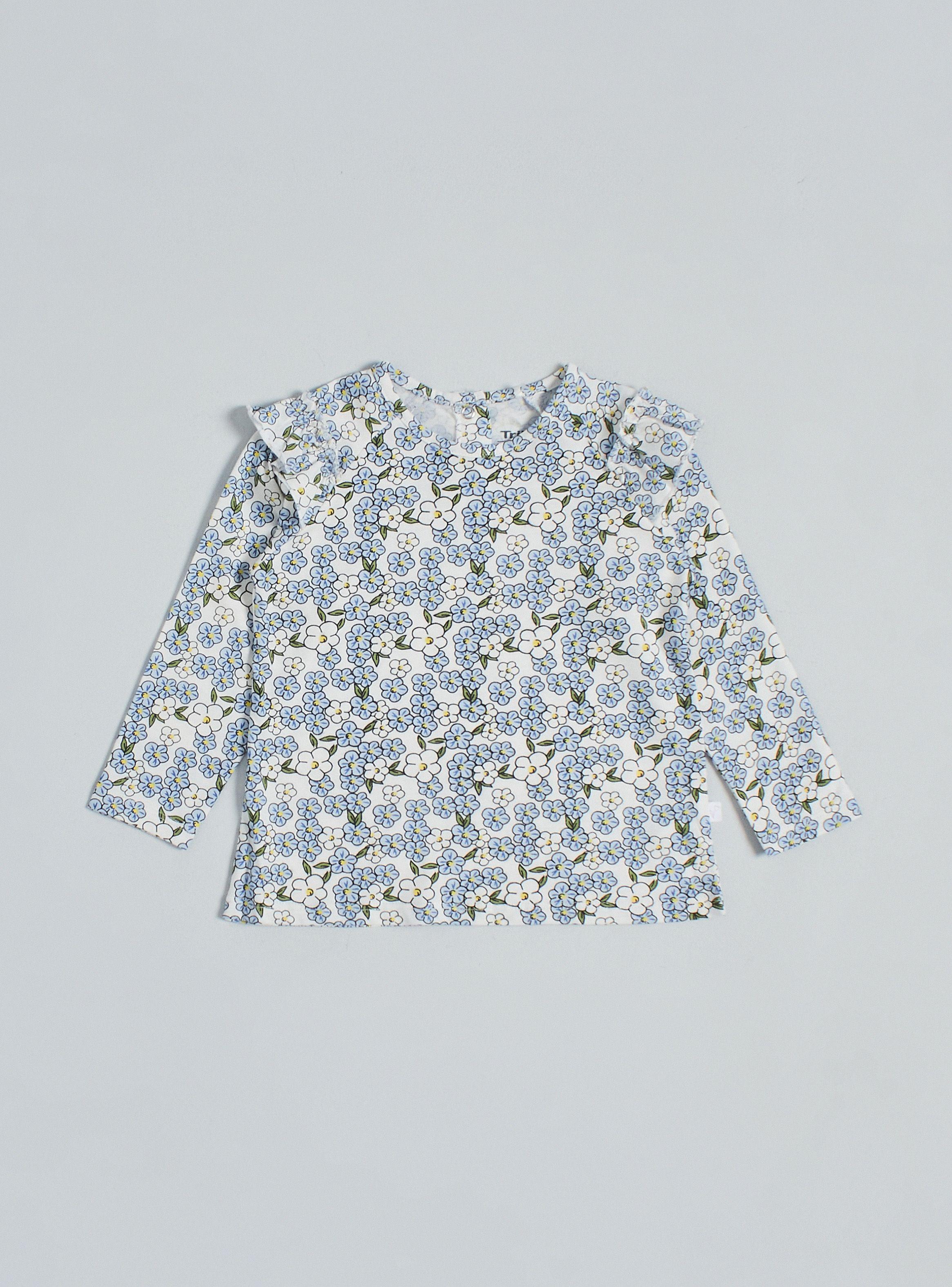 Polera Manga Larga Niña Vuelos Print-0
