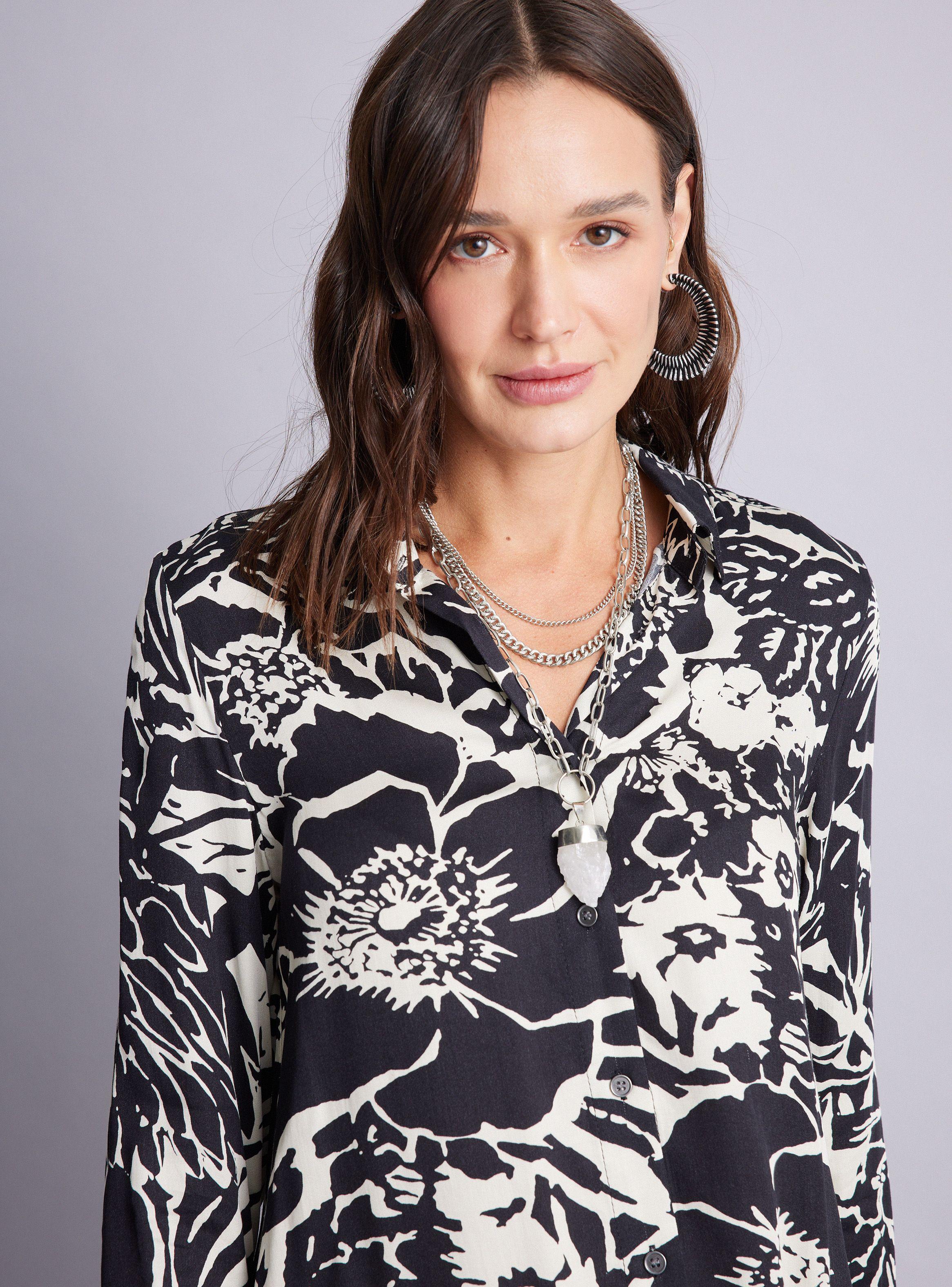 Blusa Estampado Flo Color-2