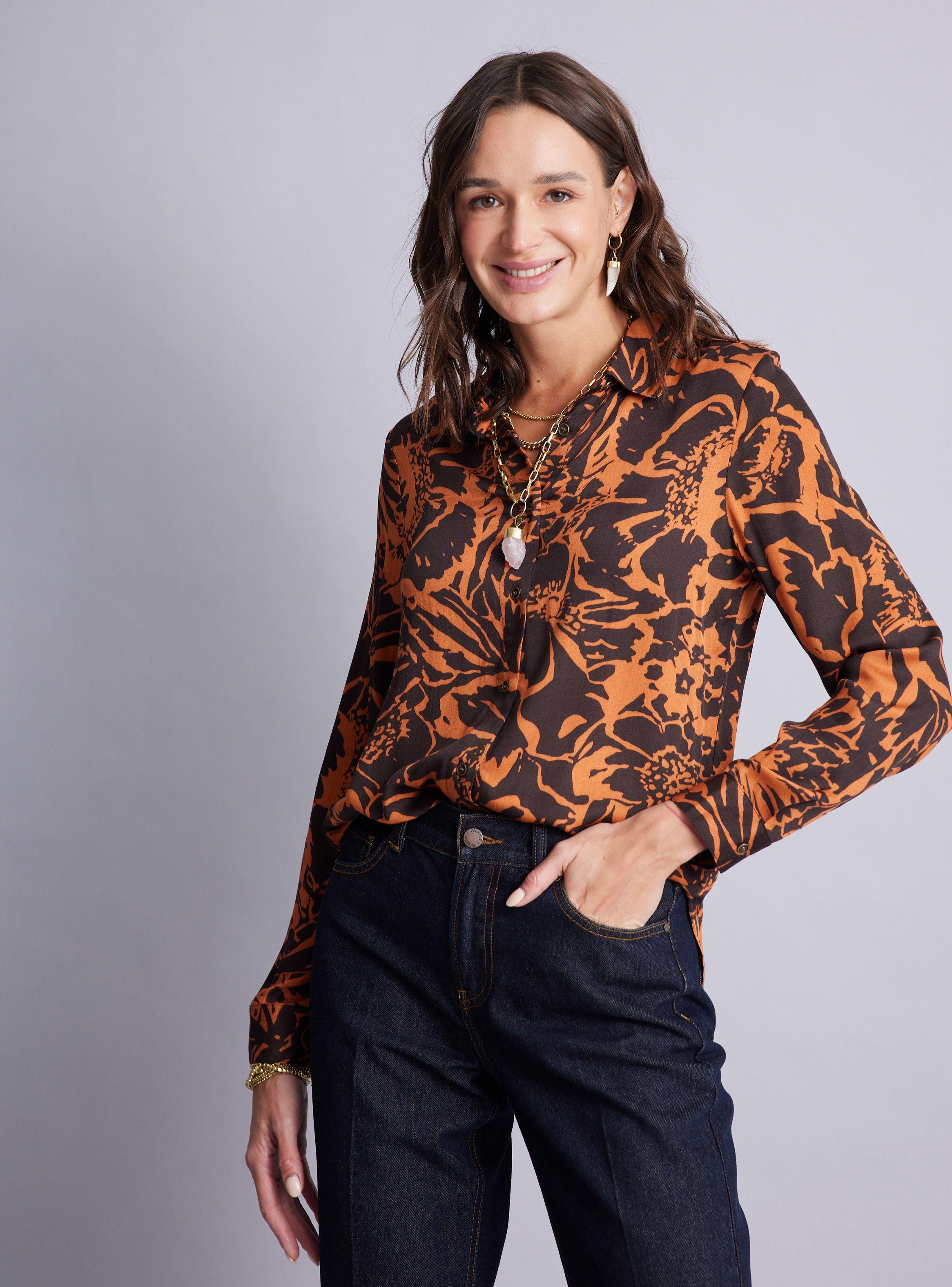 Blusa Estampado Flo Color-0