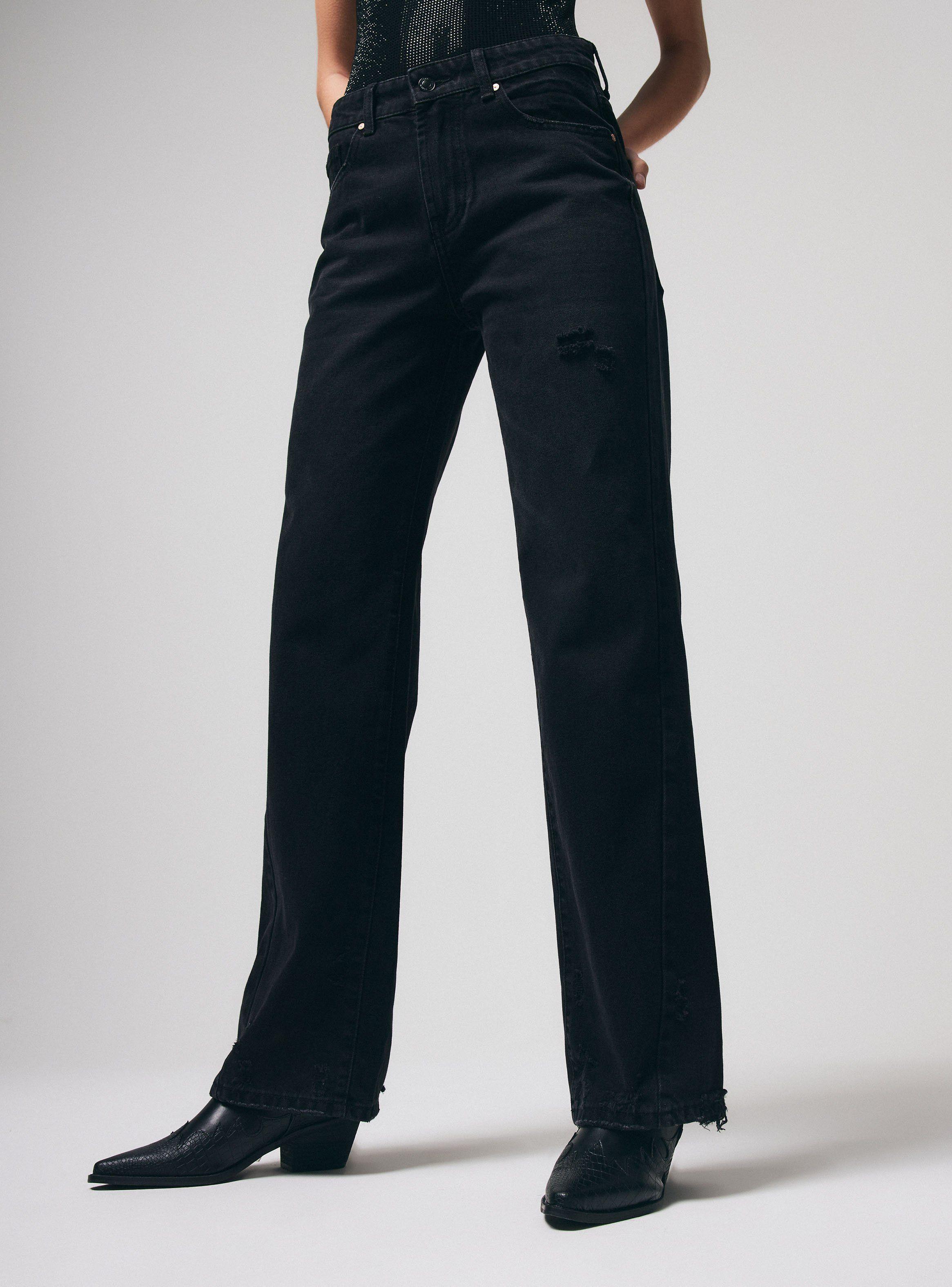 Jeans Wide Leg Lavado-0