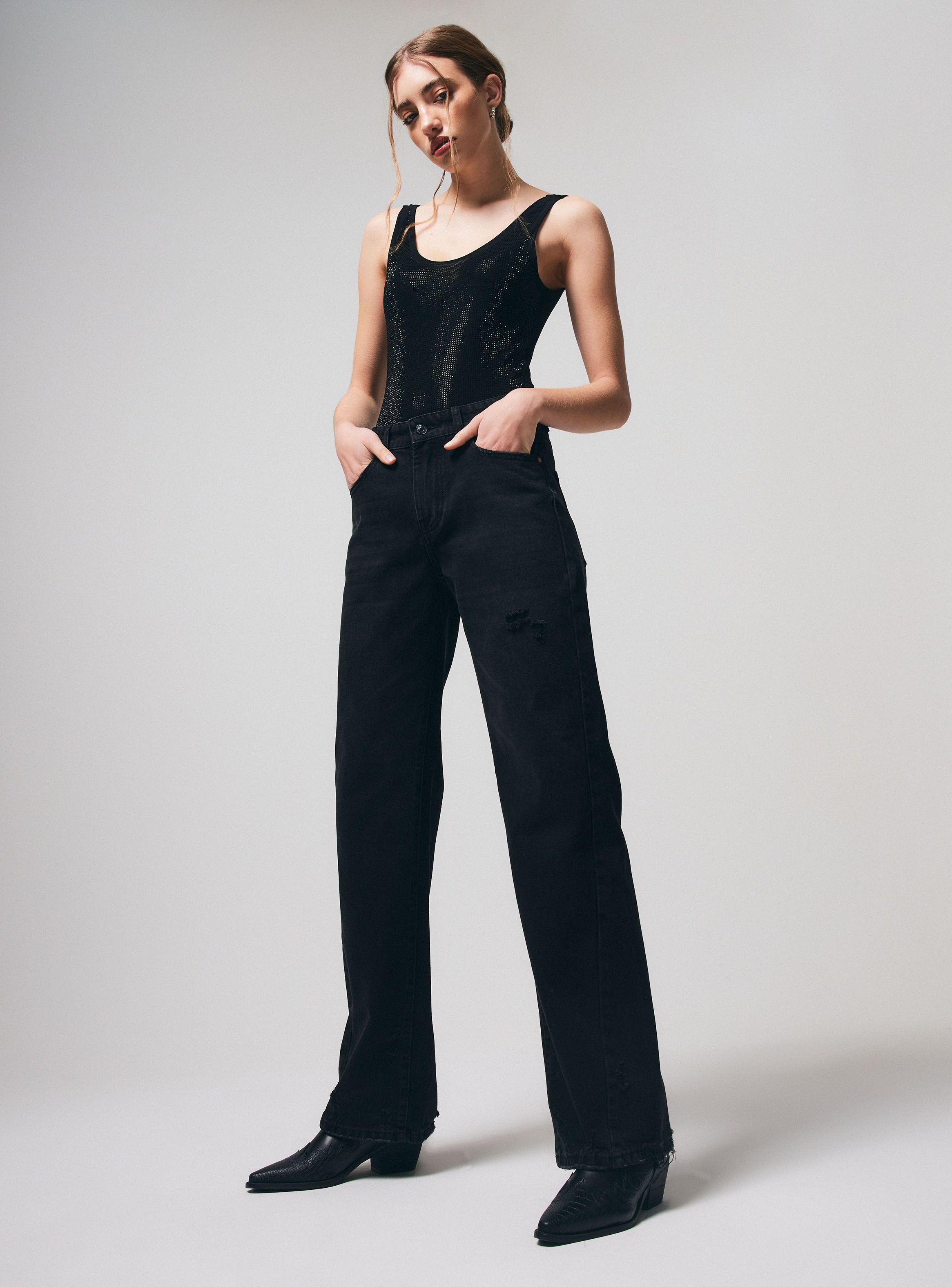 Jeans Wide Leg Lavado-4