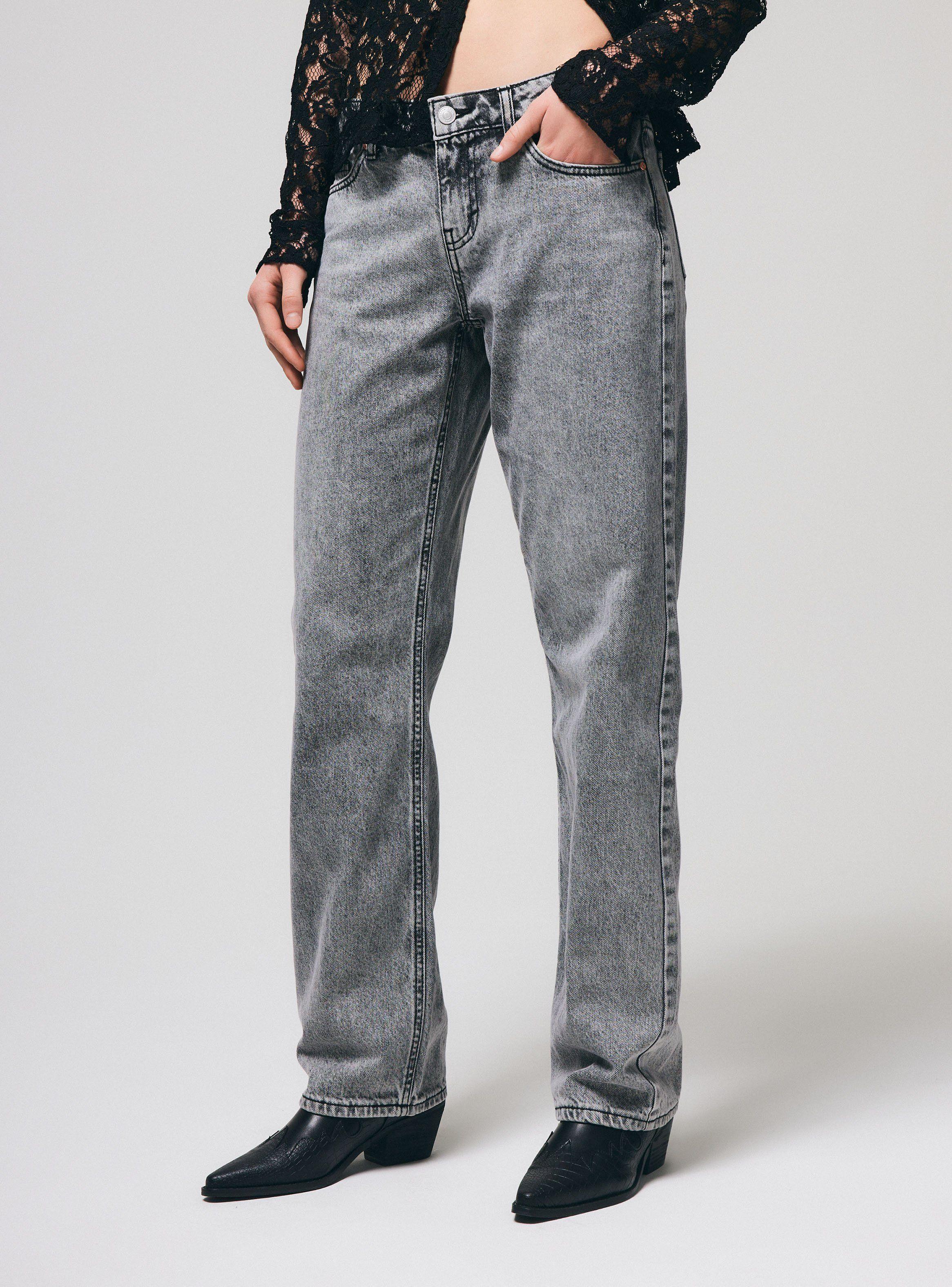 Jeans Recto Tiro Bajo-0