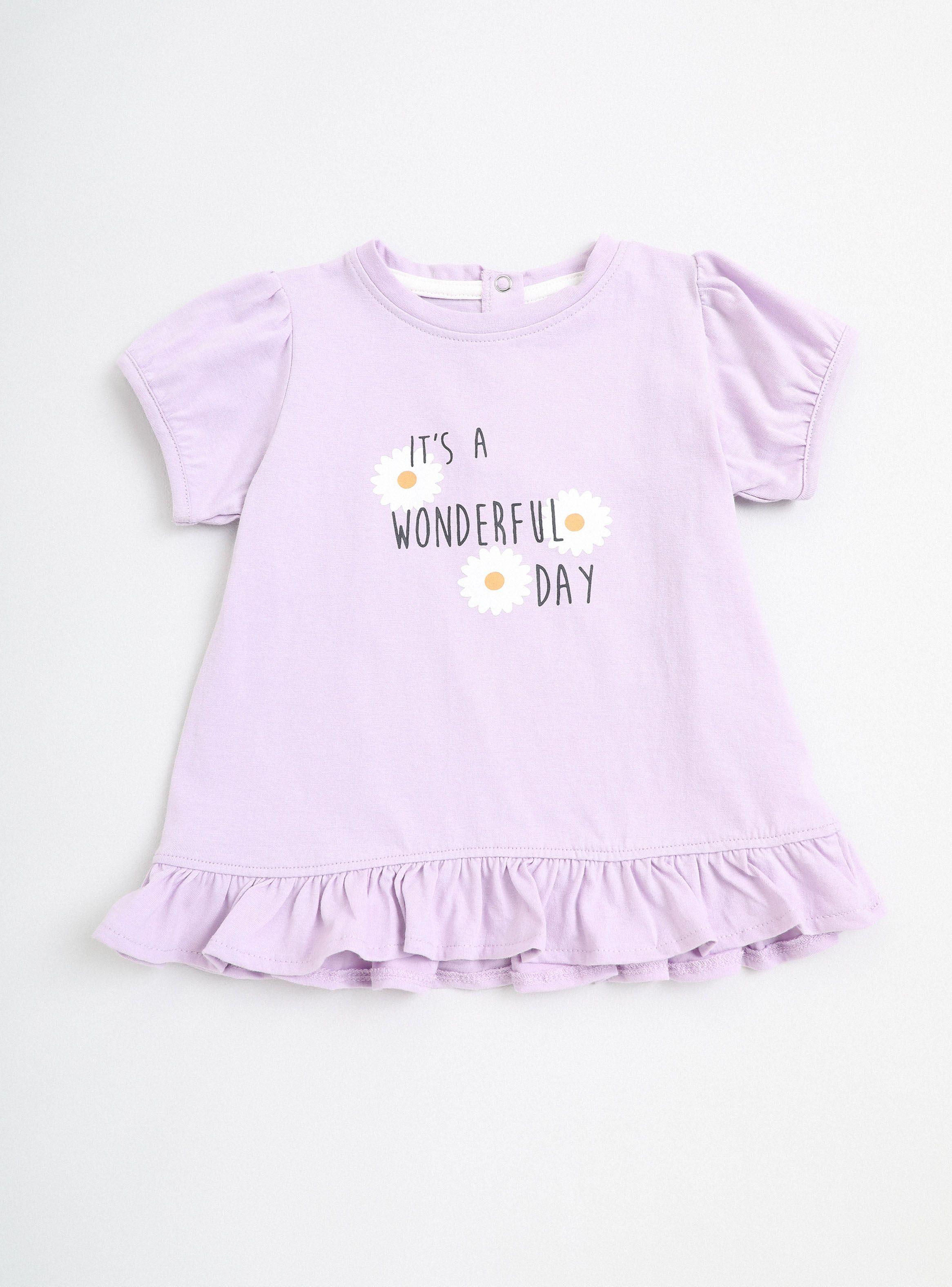 Polera Básica Manga Corta Niña-0