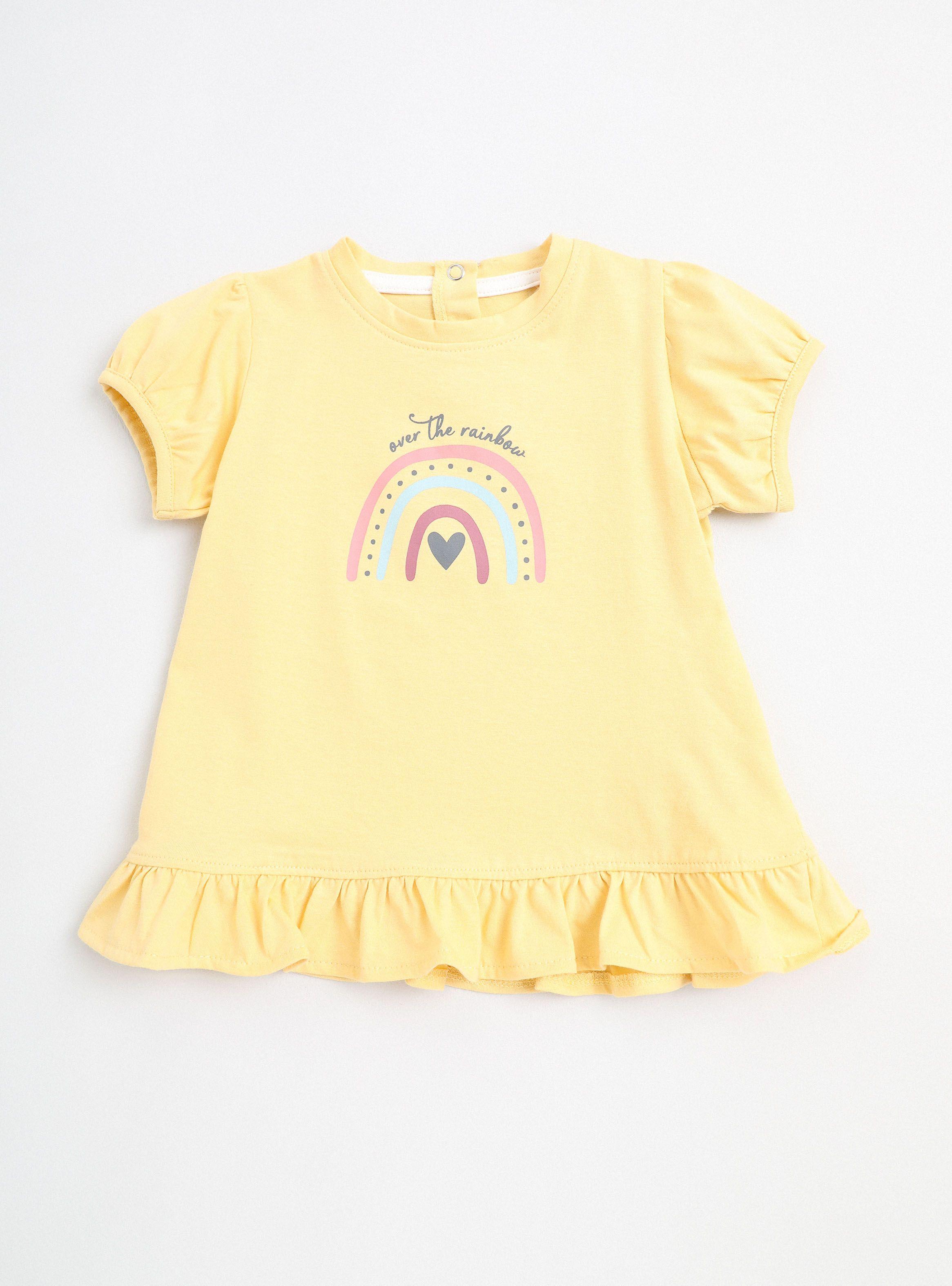 Polera Básica Manga Corta Niña-0