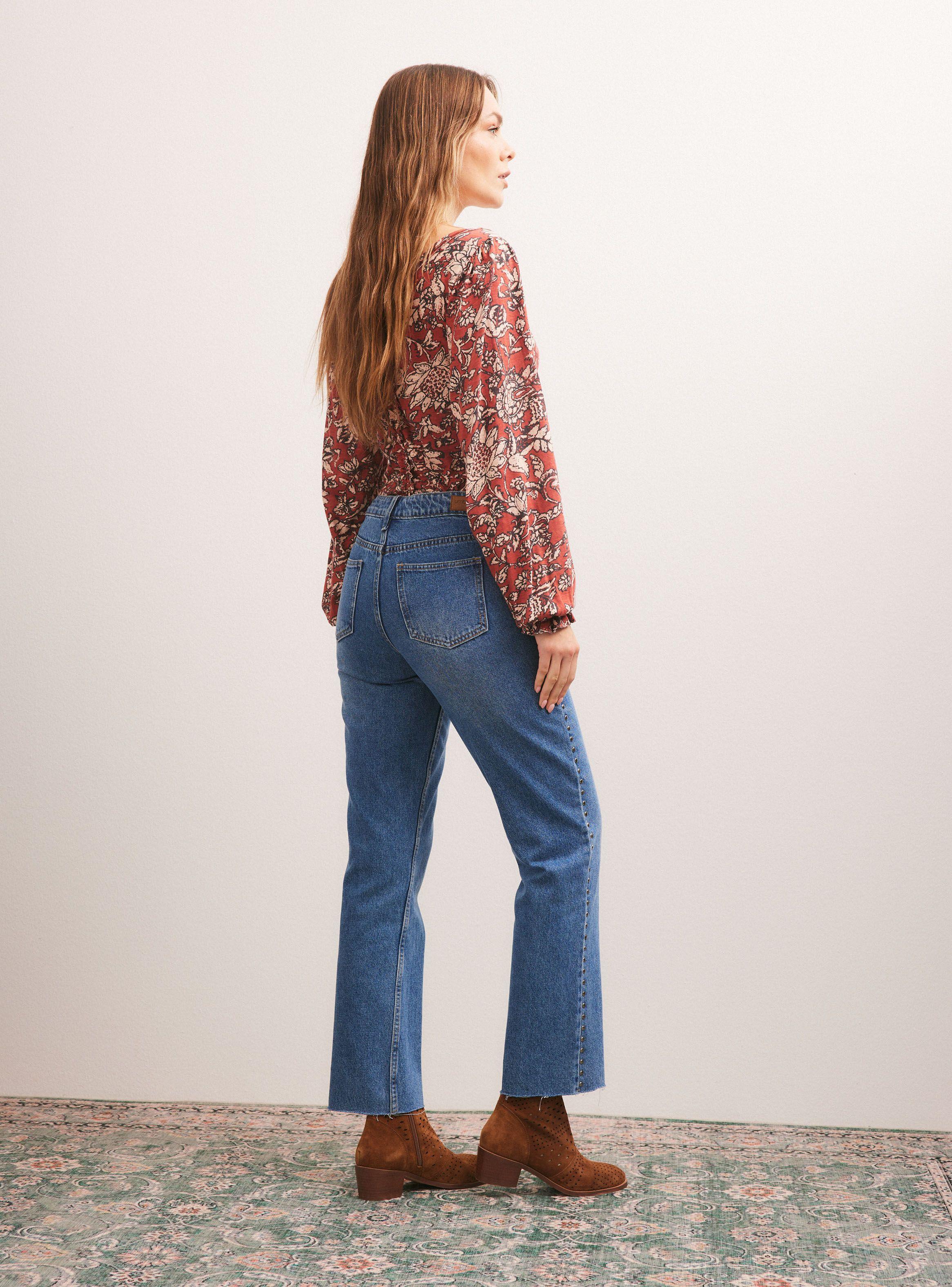 Pantalón Tachas en Costado-5
