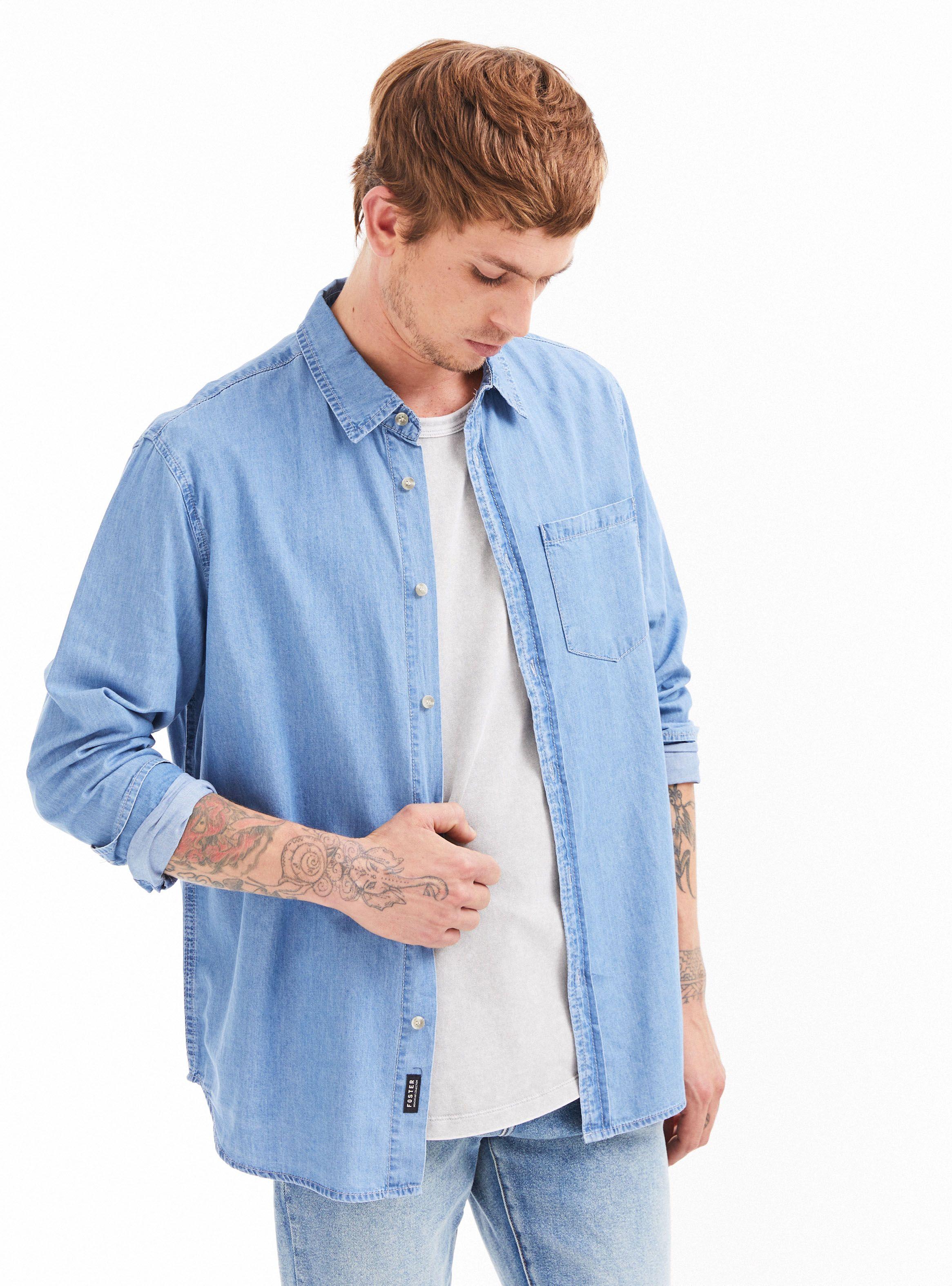 Camisa Modelo Lavada-0