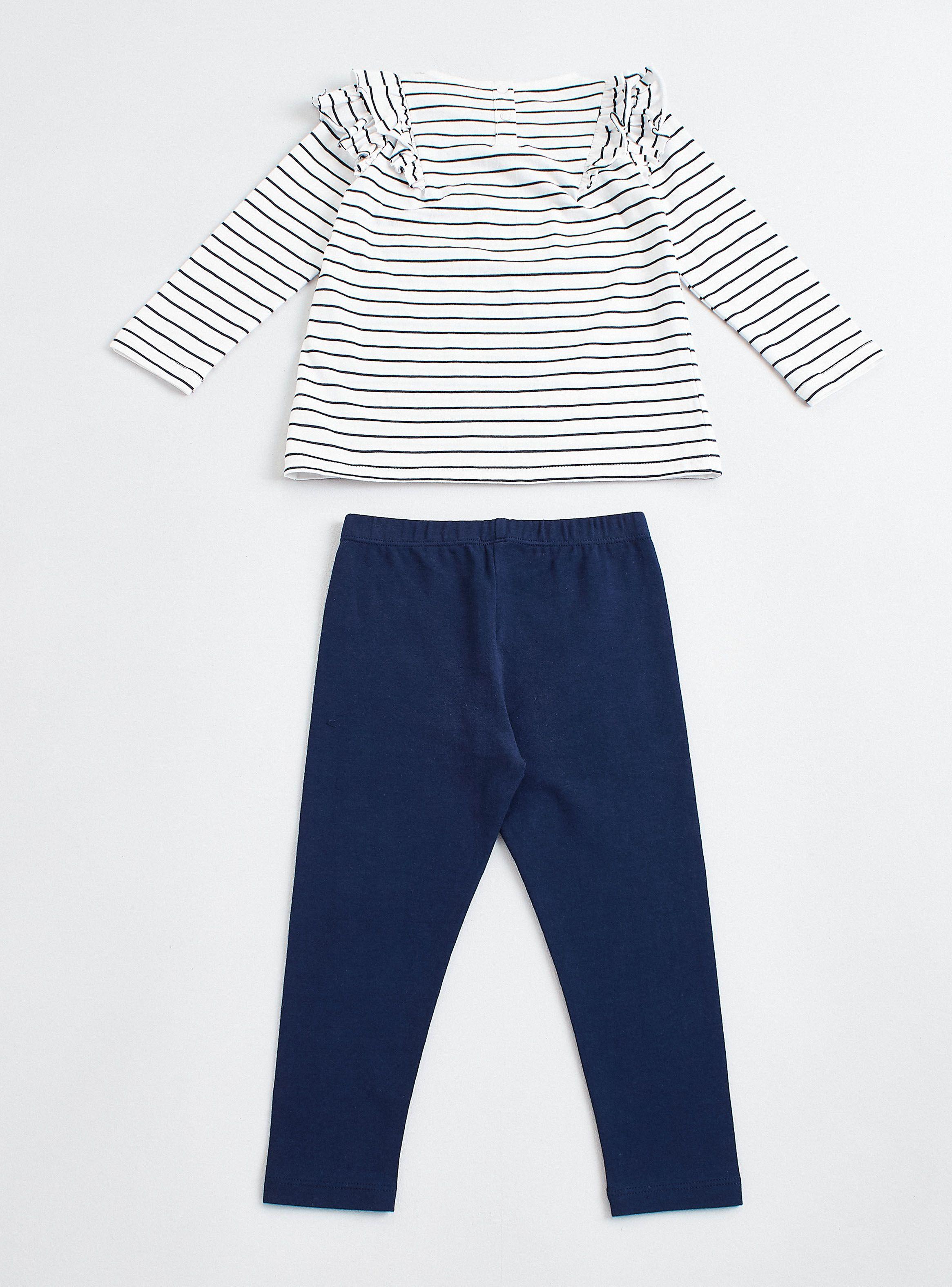 Set Polera Vuelos y Calza Niña-1