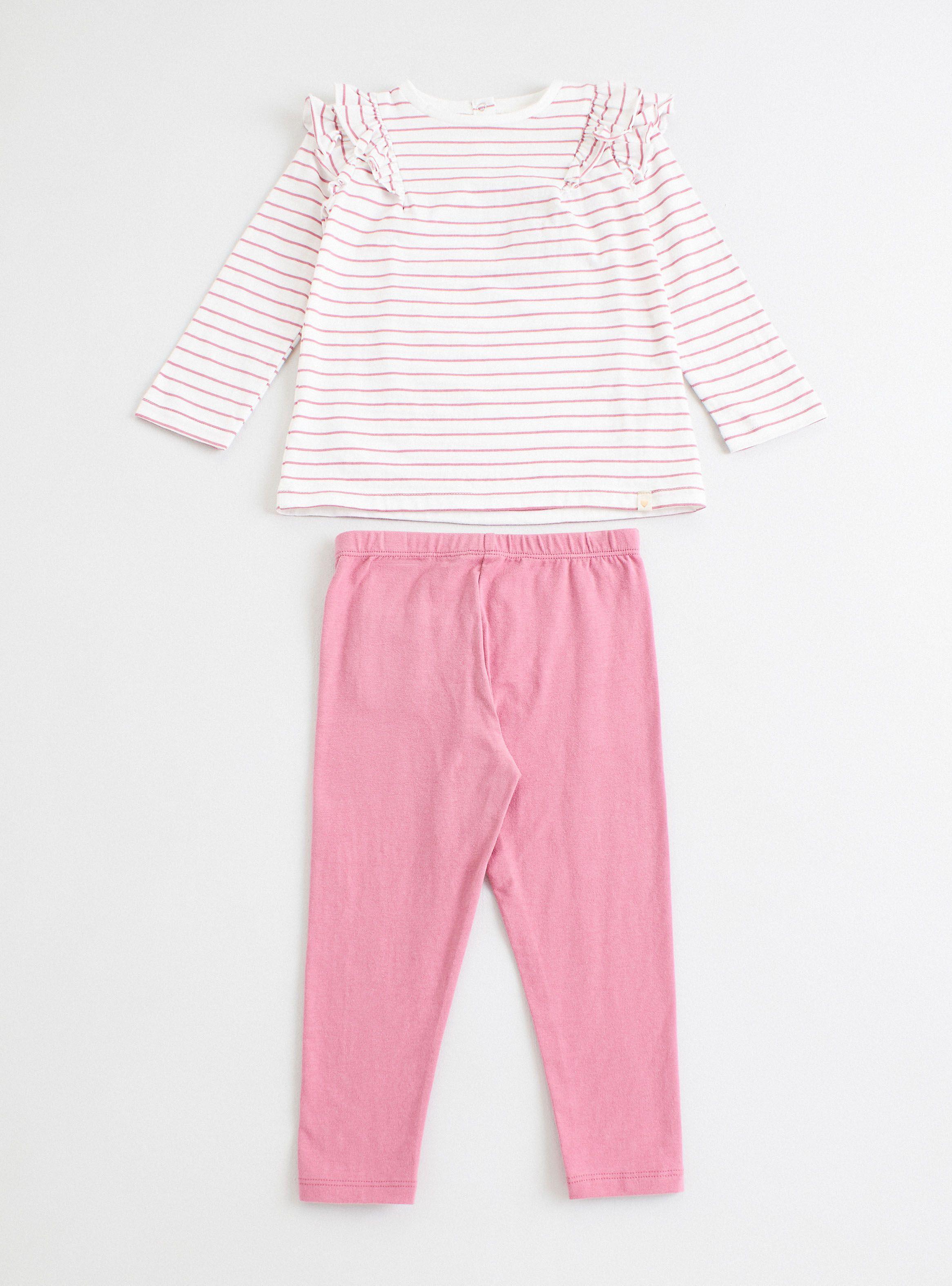 Set Polera Vuelos y Calza Niña-0