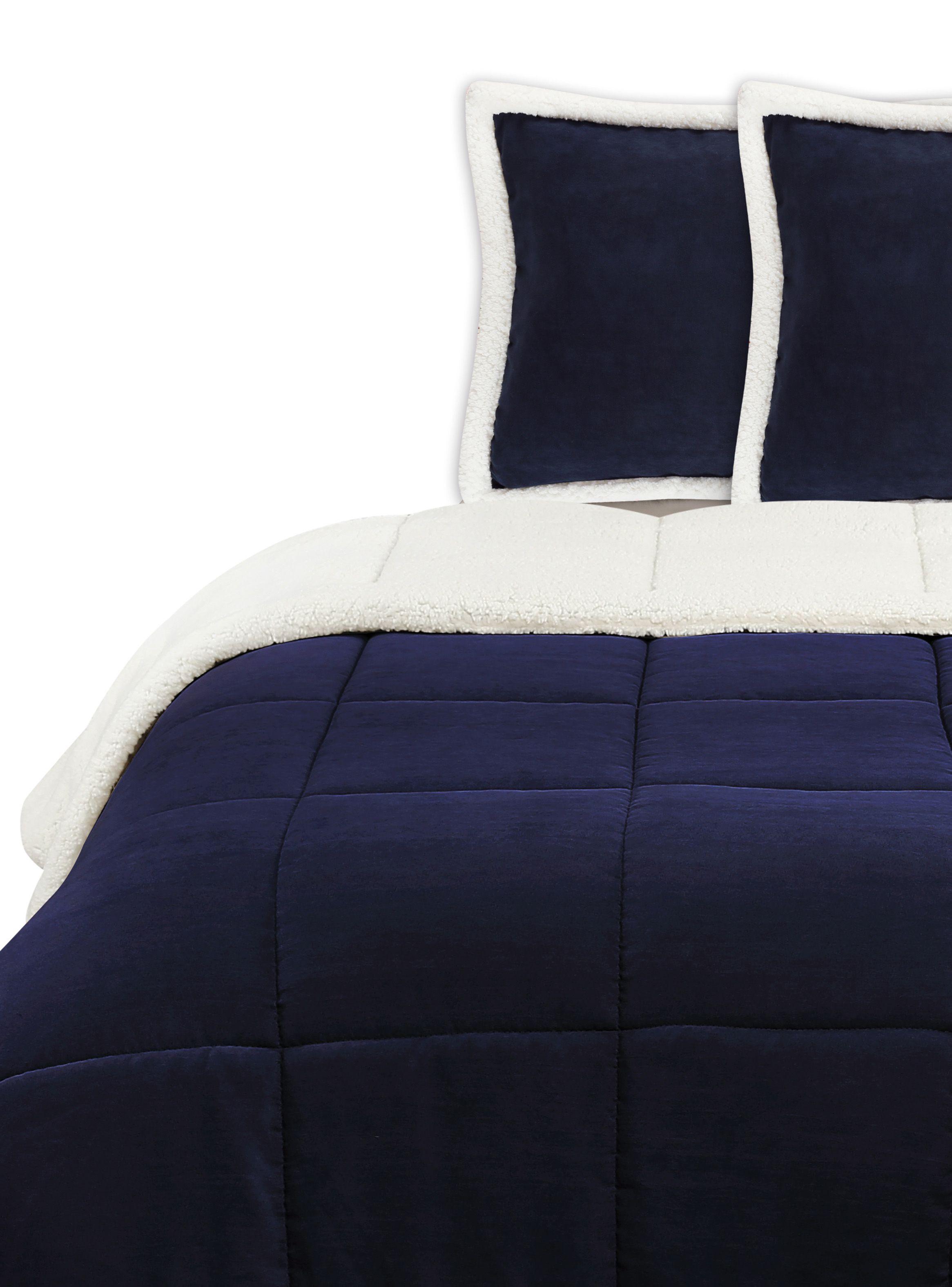 Quilt Attimo Sherpa 2 Plazas Suede-0