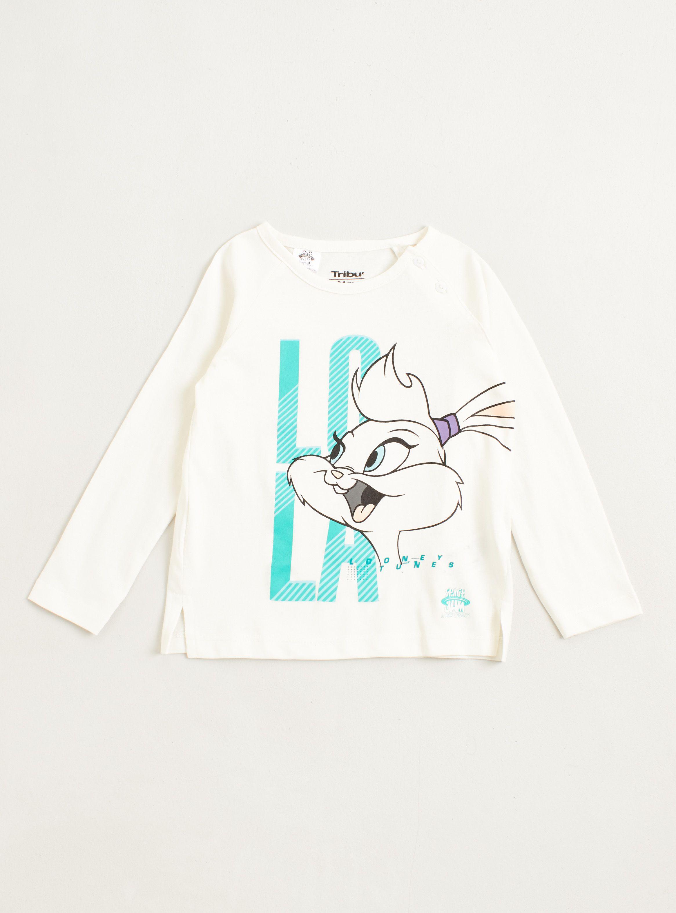 Polera Niña Manga Larga Print Lola-0