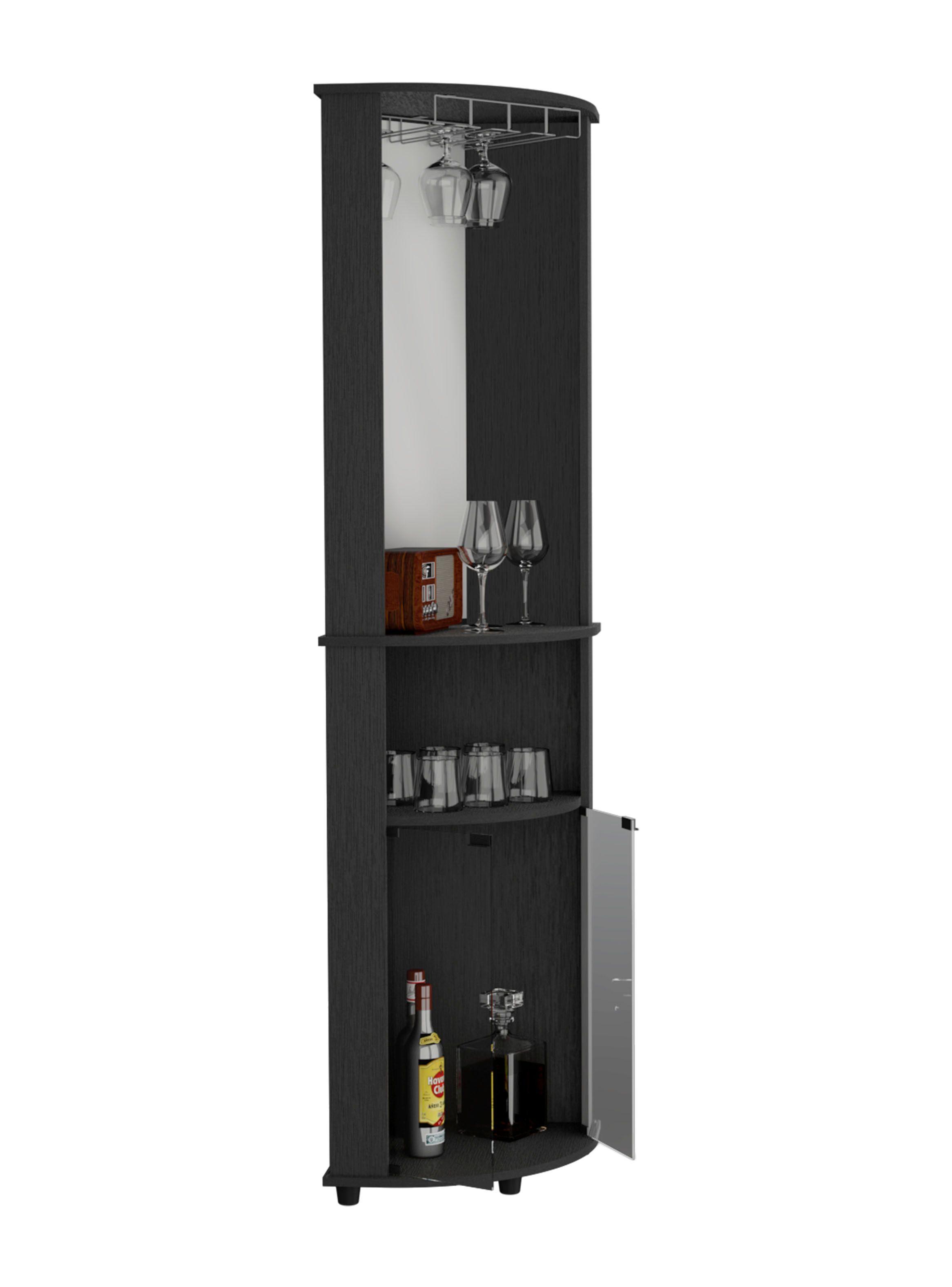 Bar Esquinero Modelo Chicago 189.9 x 45 x 45 cm MDP-3