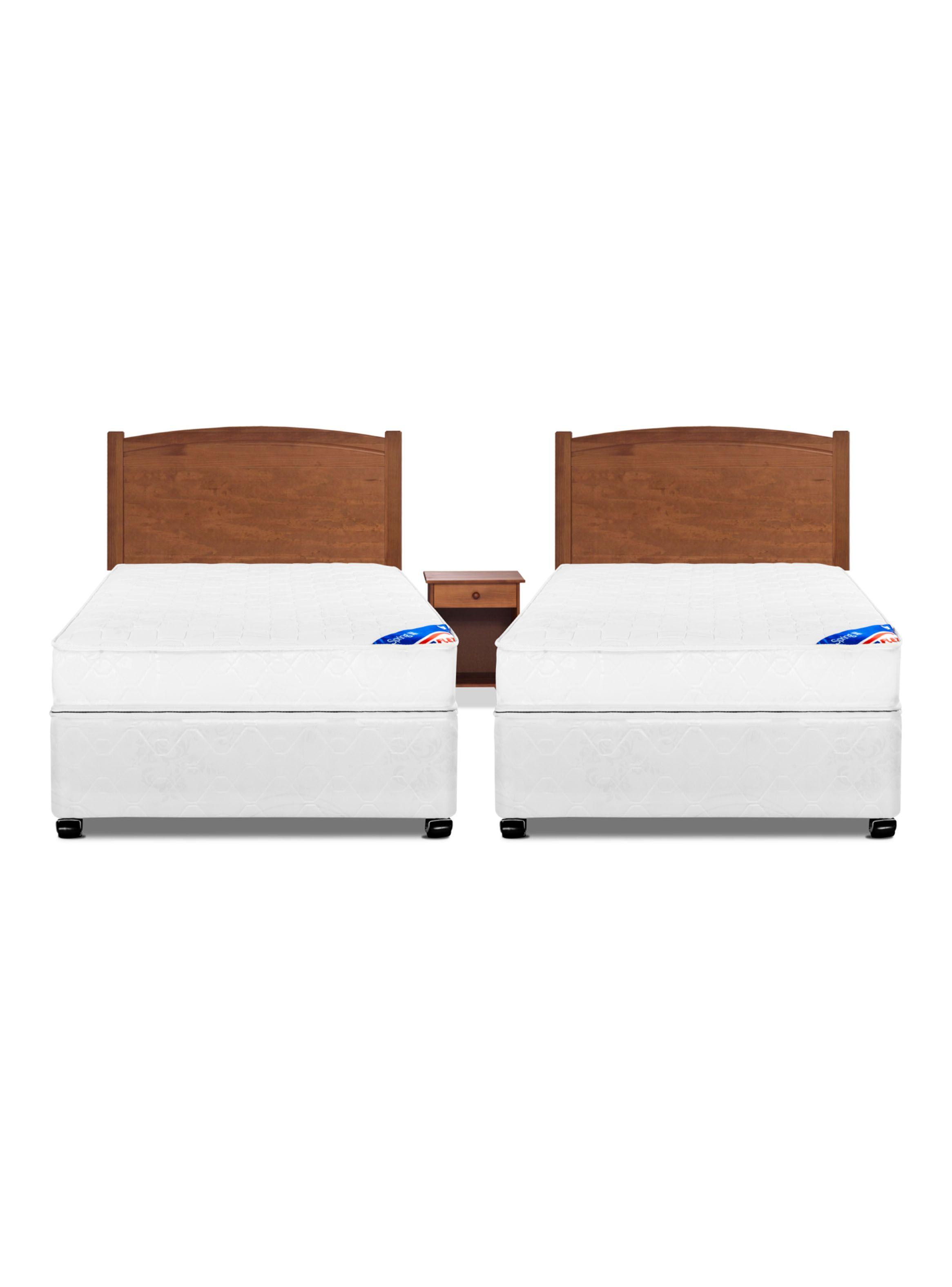 Dúplex Cama Americana Spring III 1 Plaza + Maderas Arezzo-2