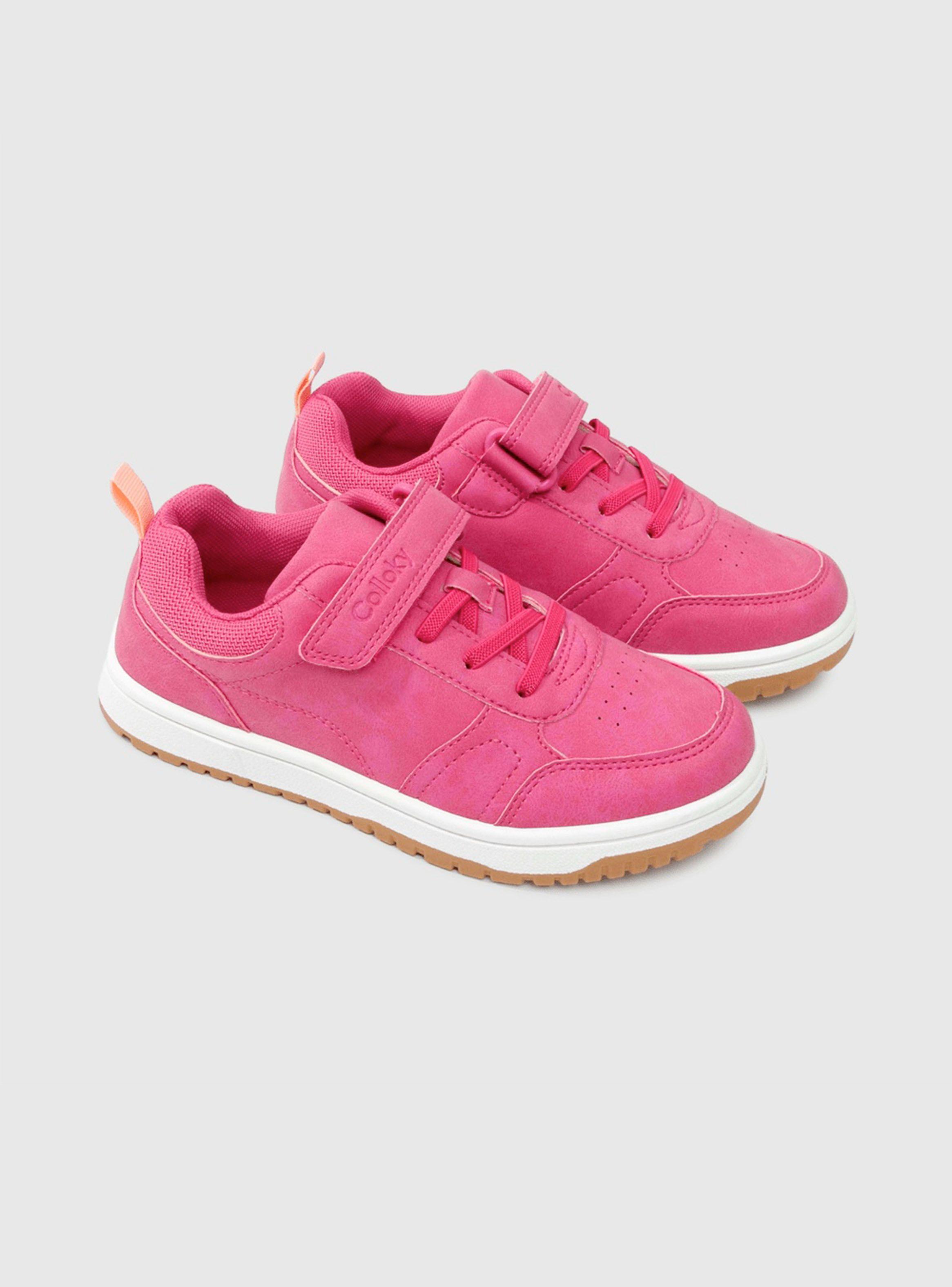 Zapatilla Running Velcro- Elástico Básica Niña-1