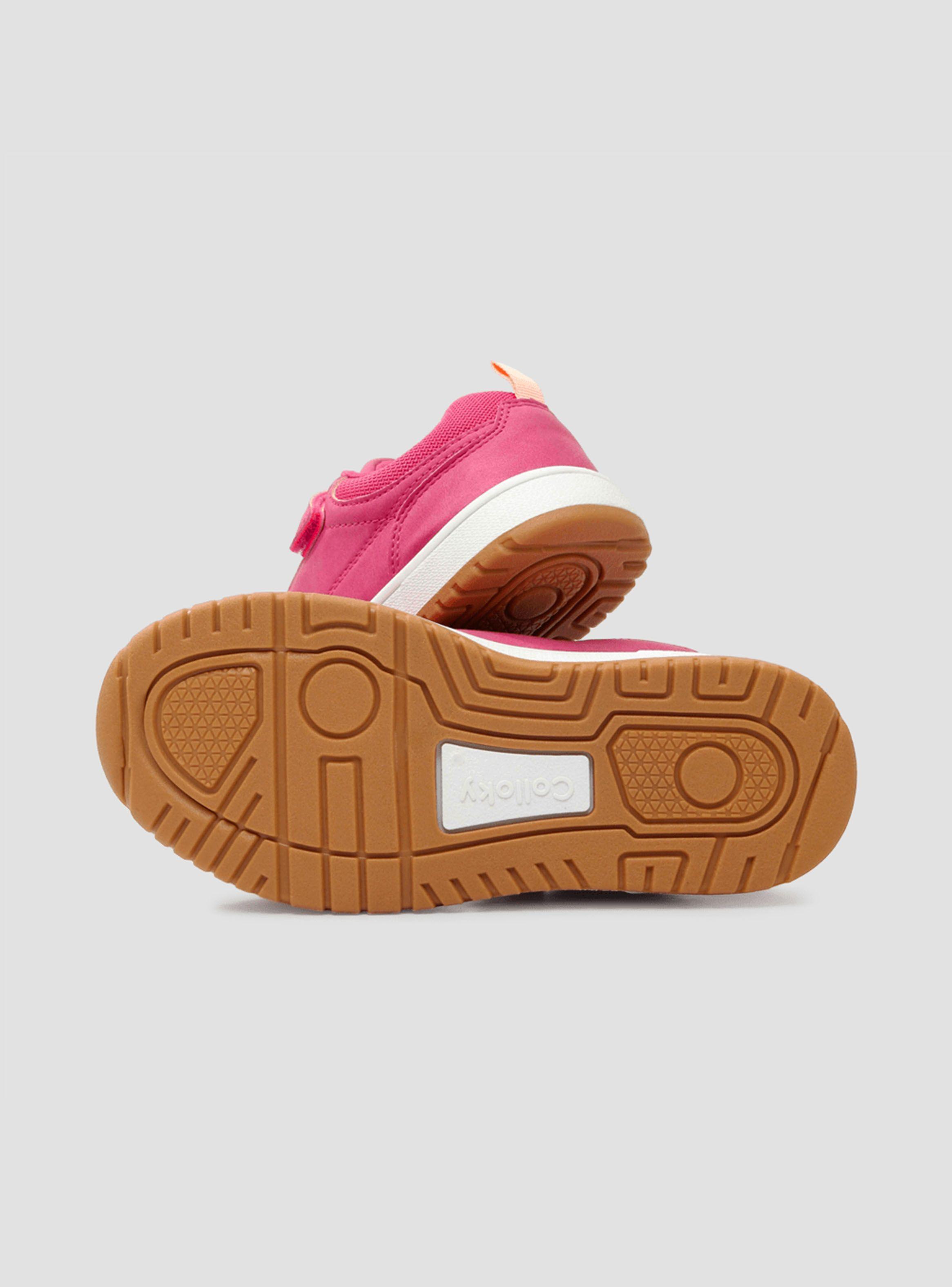Zapatilla Running Niña Velcro Elástico Básica-2