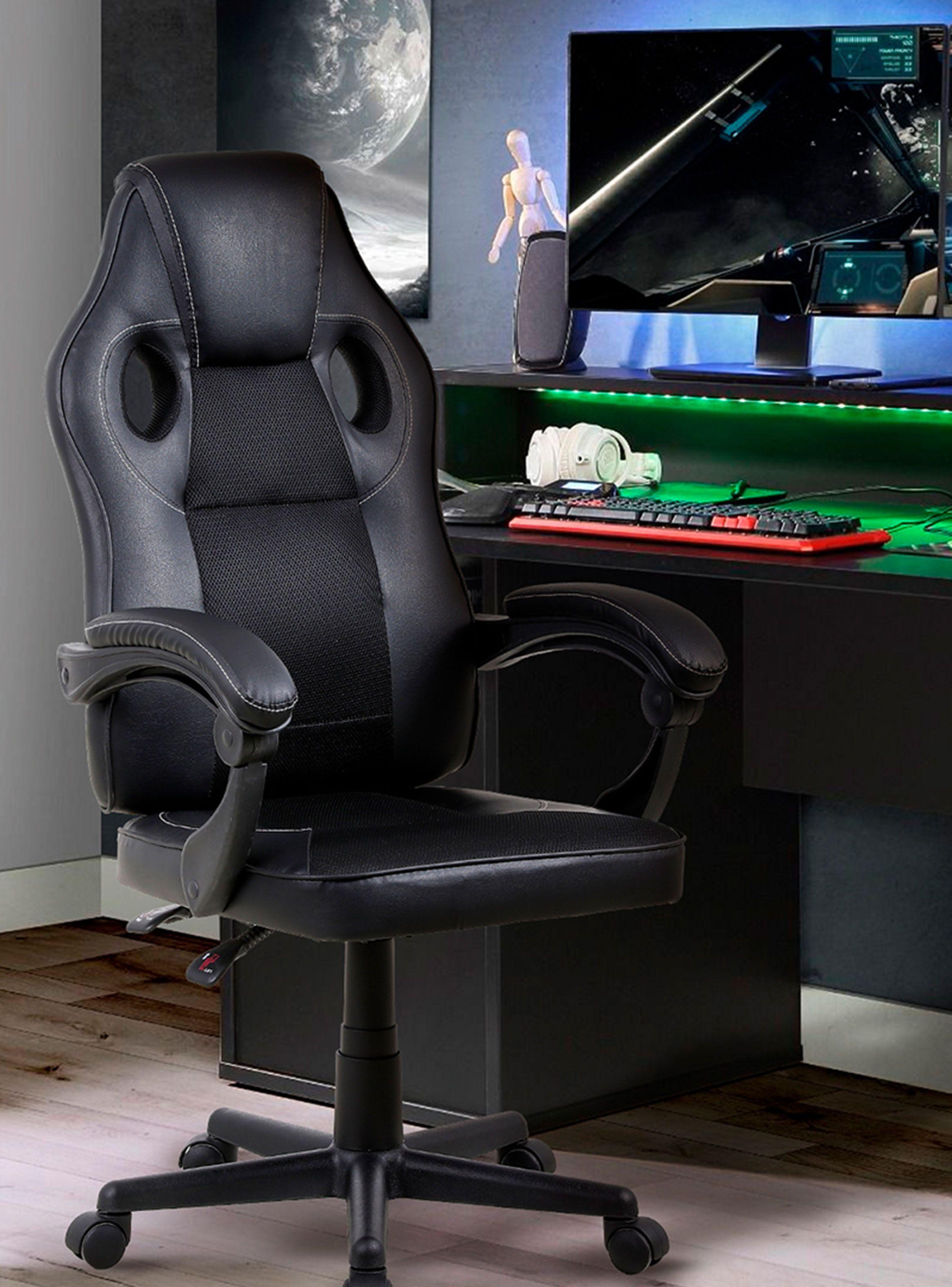 Silla Novahus Gamer Reclinable Ecocuero-1