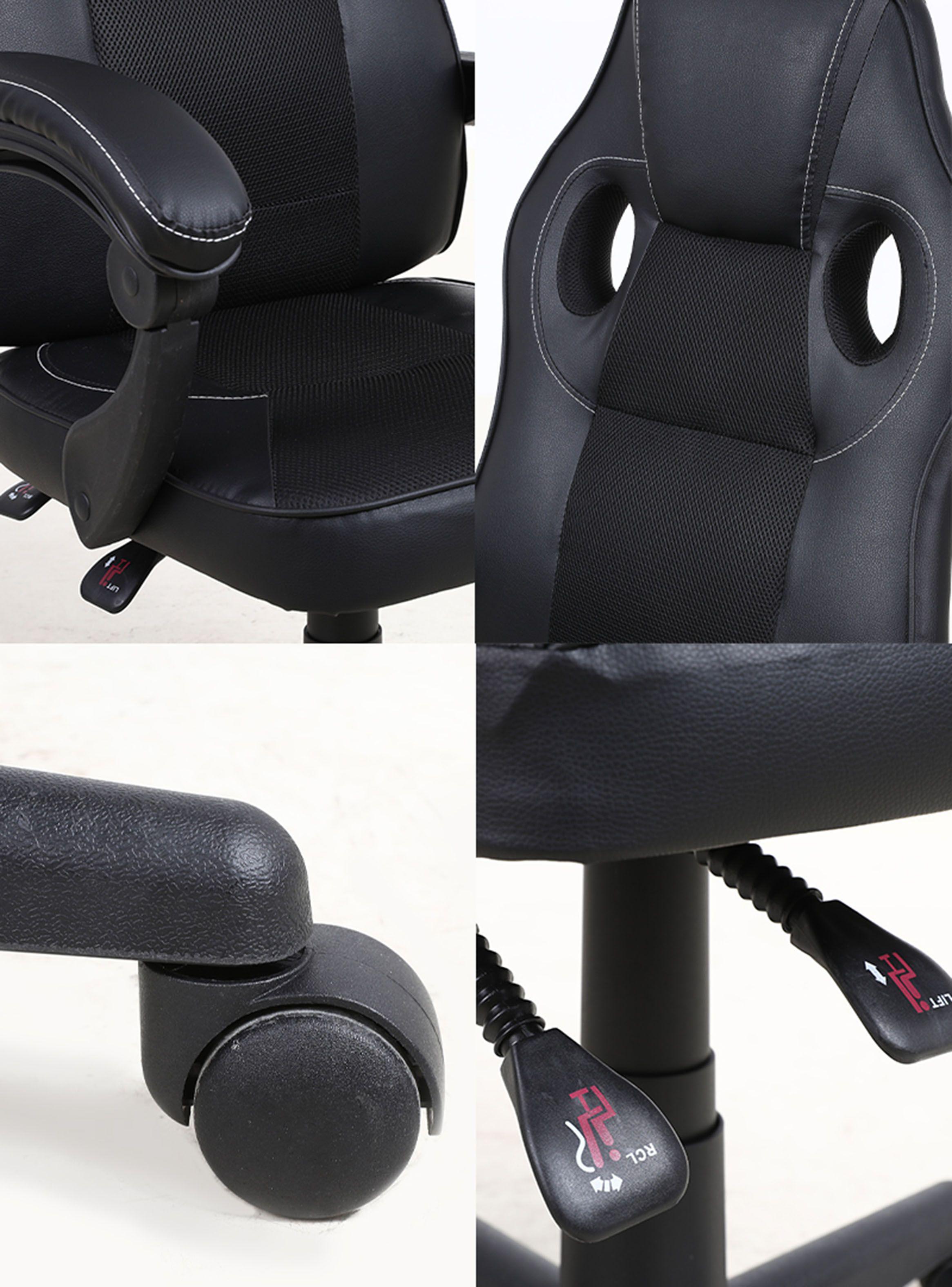 Silla Novahus Gamer Reclinable Ecocuero-5