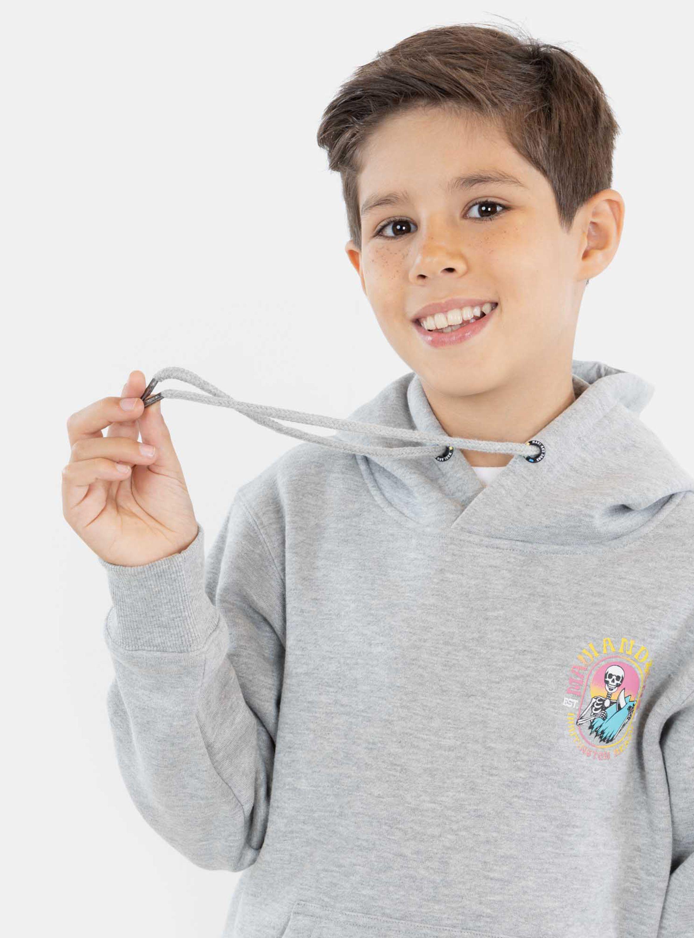 Polerón Ml Print Logo Esqueleto Pastel-2