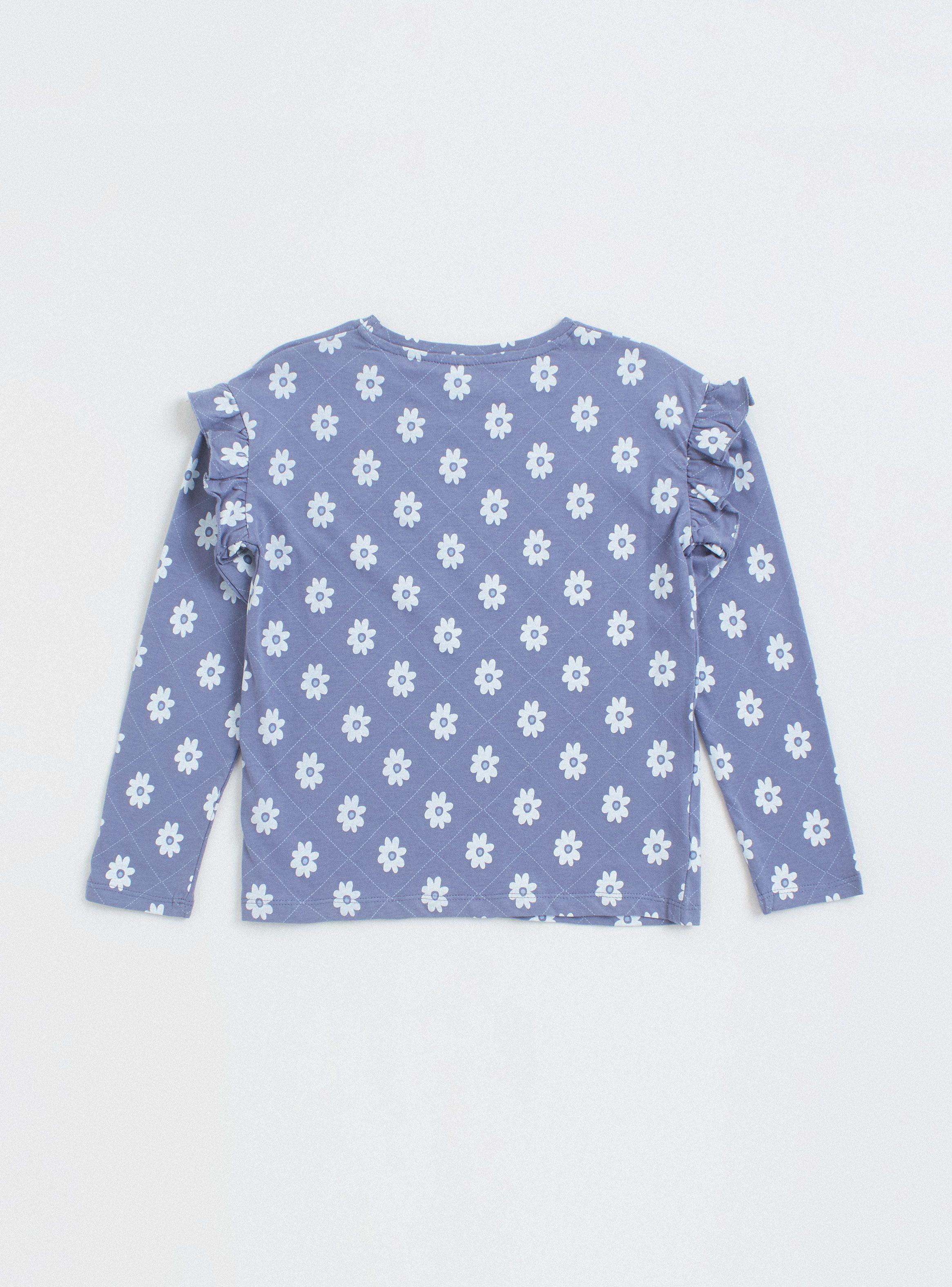 Polera Manga Larga Texto Print Niña-2