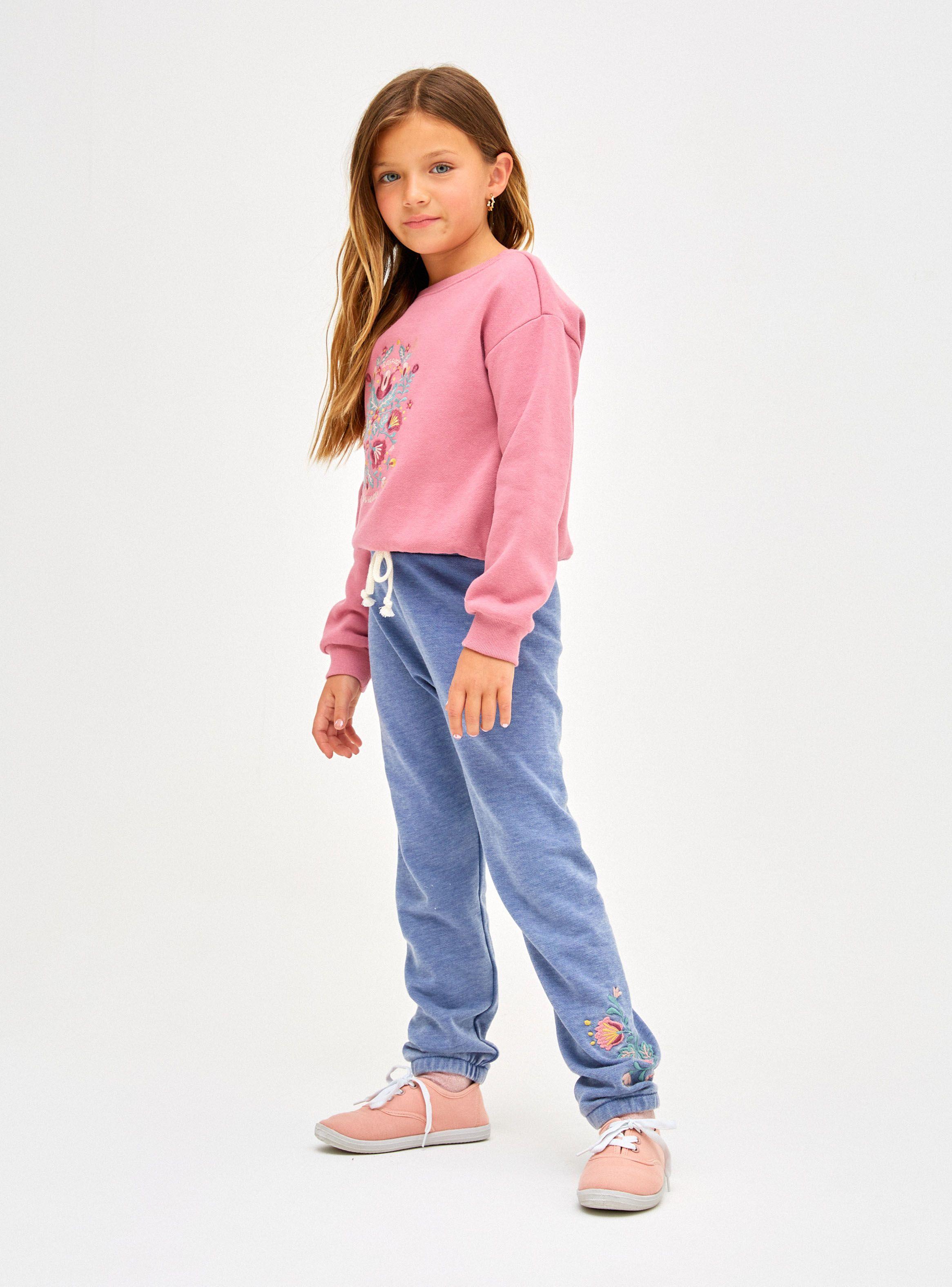 Pantalón de Buzo Print Lavado Niña-0