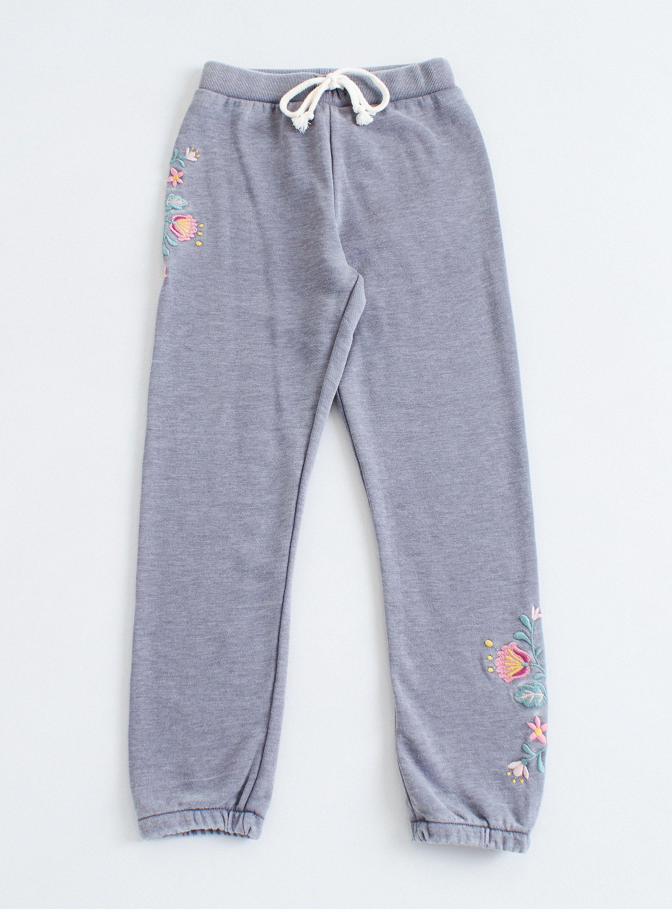 Pantalón de Buzo Print Lavado Niña-0