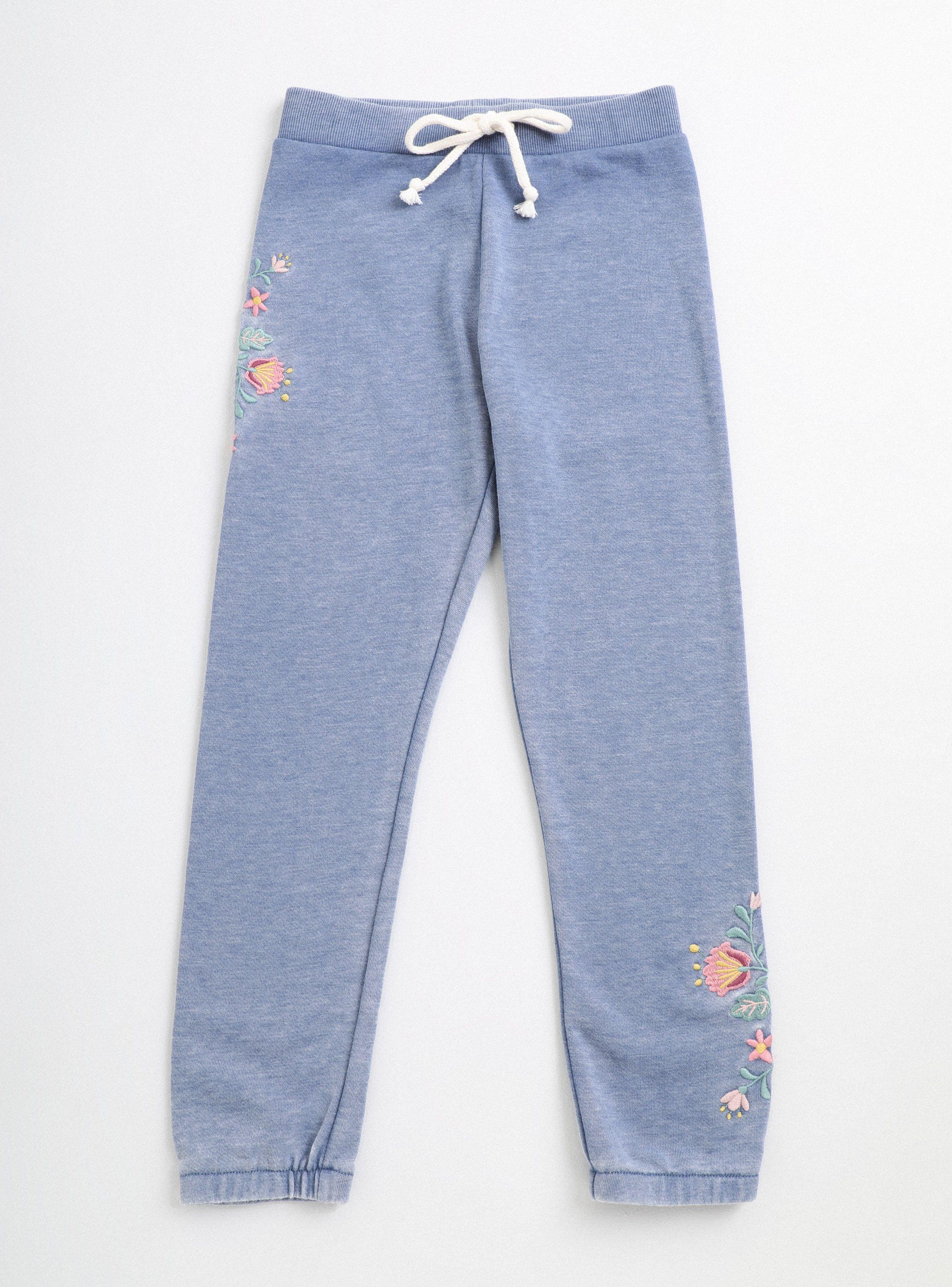 Pantalón de Buzo Print Lavado Niña-1