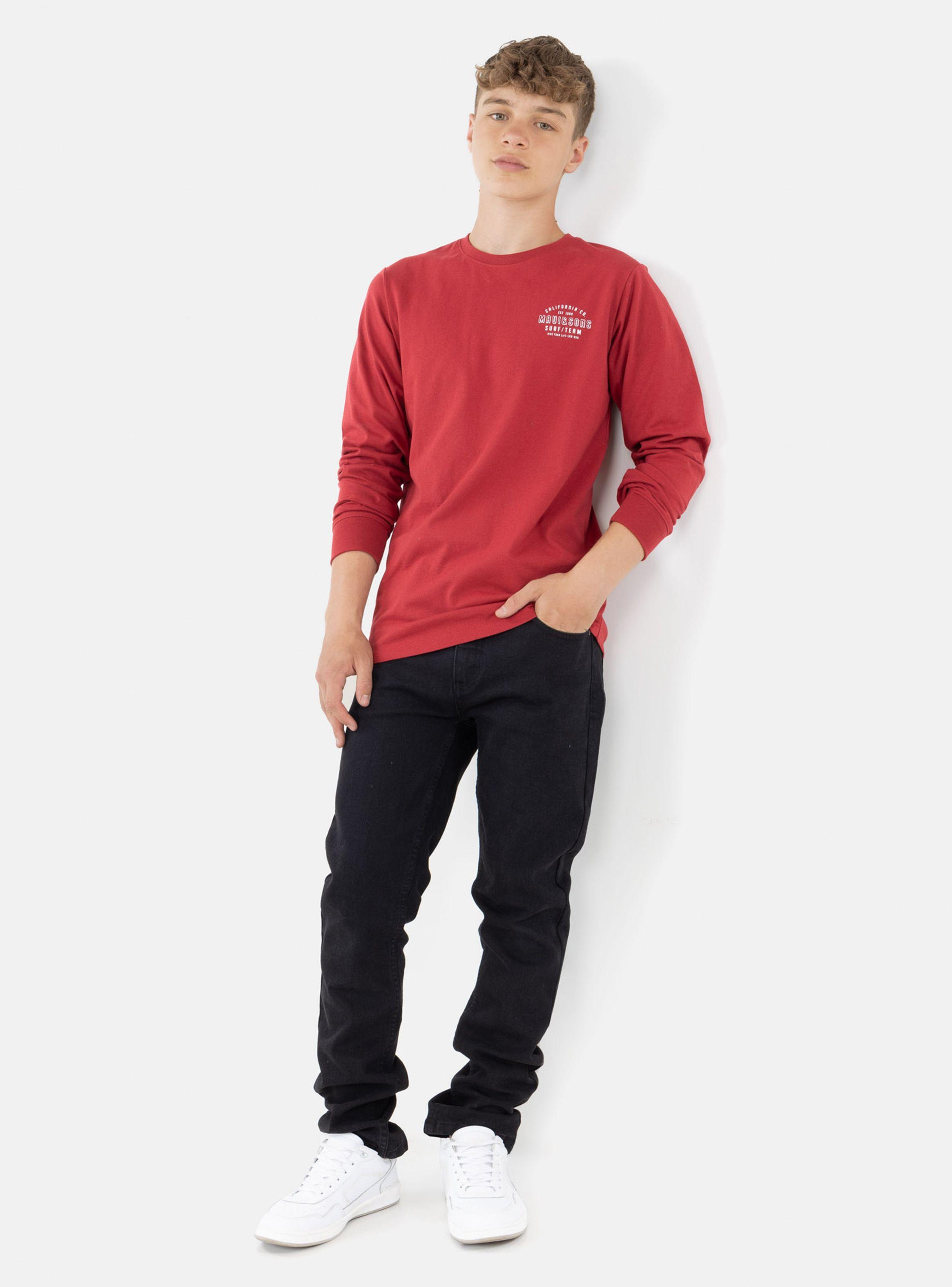 Polera Ml Print Logo Surf Team-3