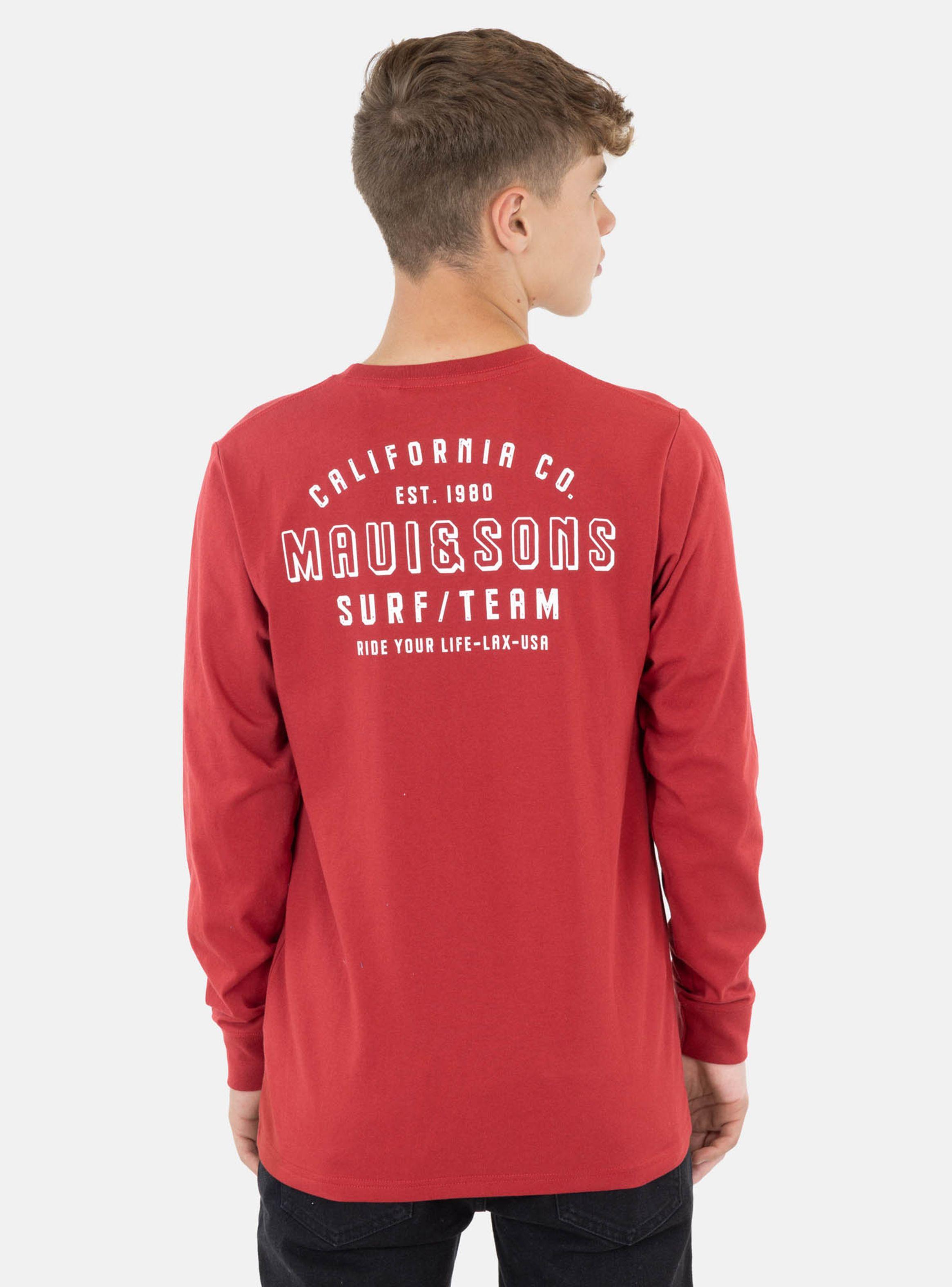 Polera Ml Print Logo Surf Team-1